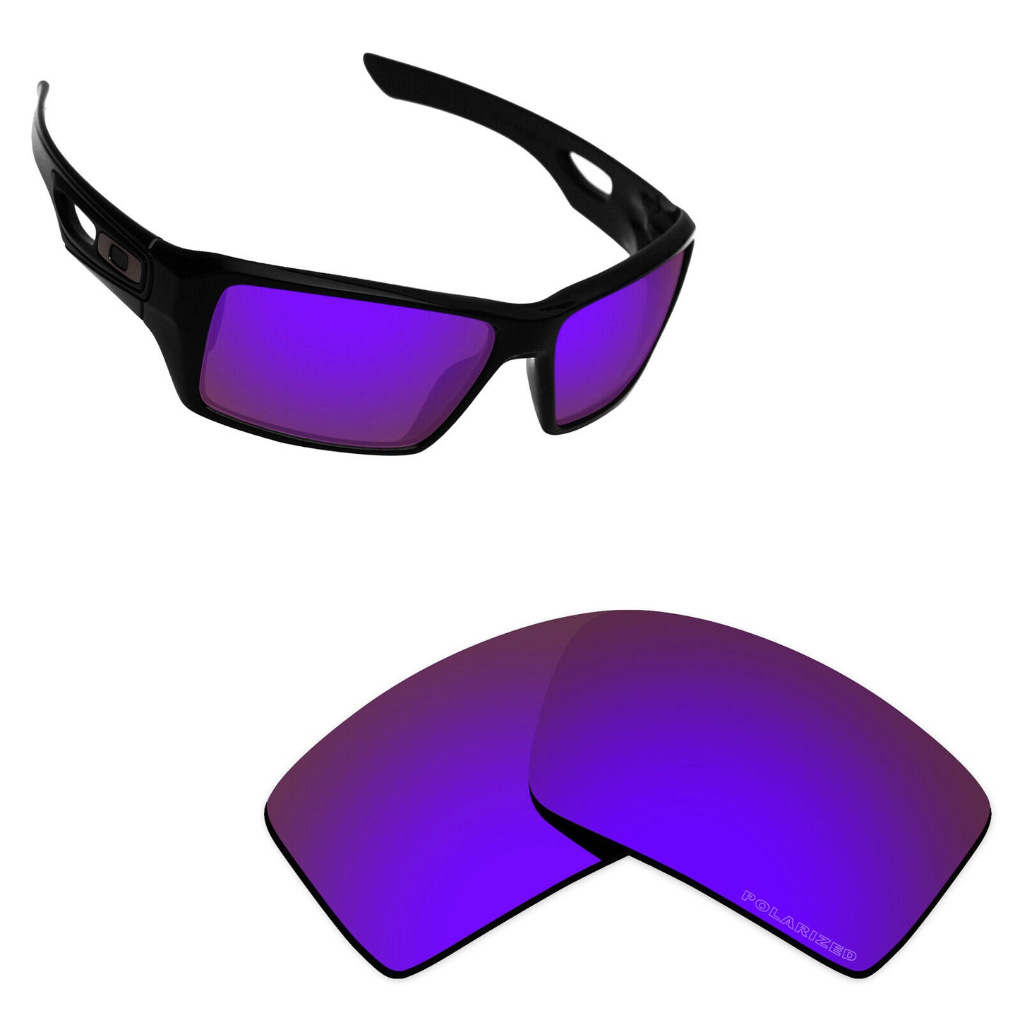 Hawkry Polarized Replacement Lenses for-Oakley Eyepatch 2 OO9136 - Options