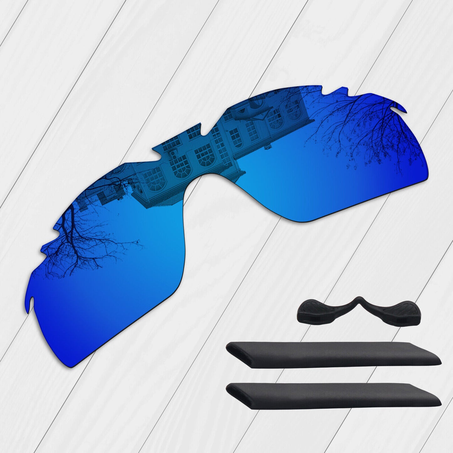 POLARIZED Replacement Lens&Kit For-Oakley Radarlock XL Vented OO9196 Options
