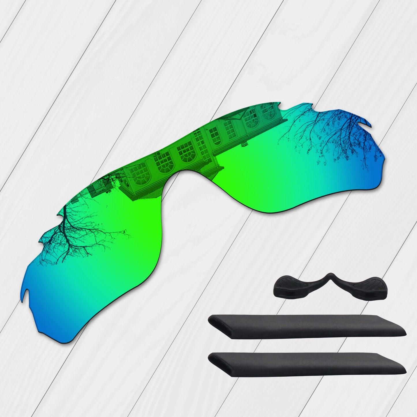 POLARIZED Replacement Lens & Kit For-Oakley RadarLock Edge Vented OO9183 Options