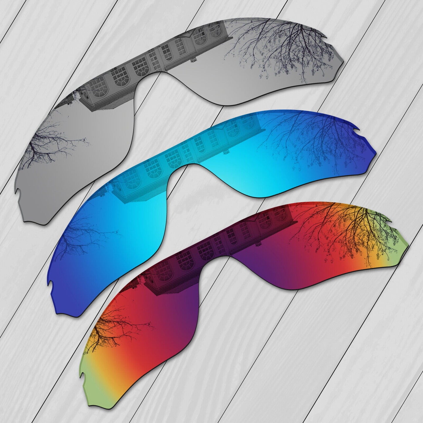 POLARIZED Replacement Lens & Kit For-Oakley RadarLock Edge OO9183 Anti-Scratch