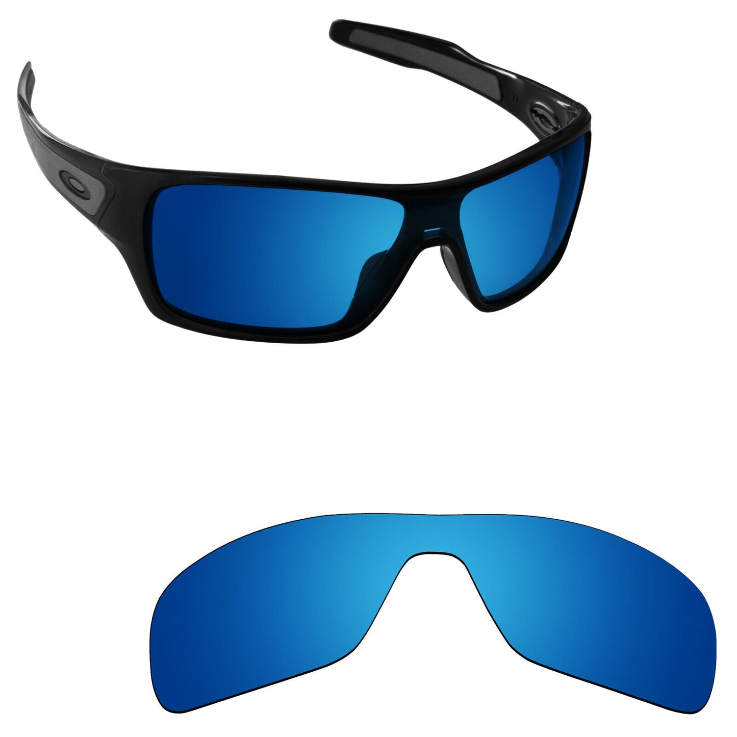 Hawkry Polarized Replacement Lenses for-Oakley Turbine Rotor OO9307 - Options