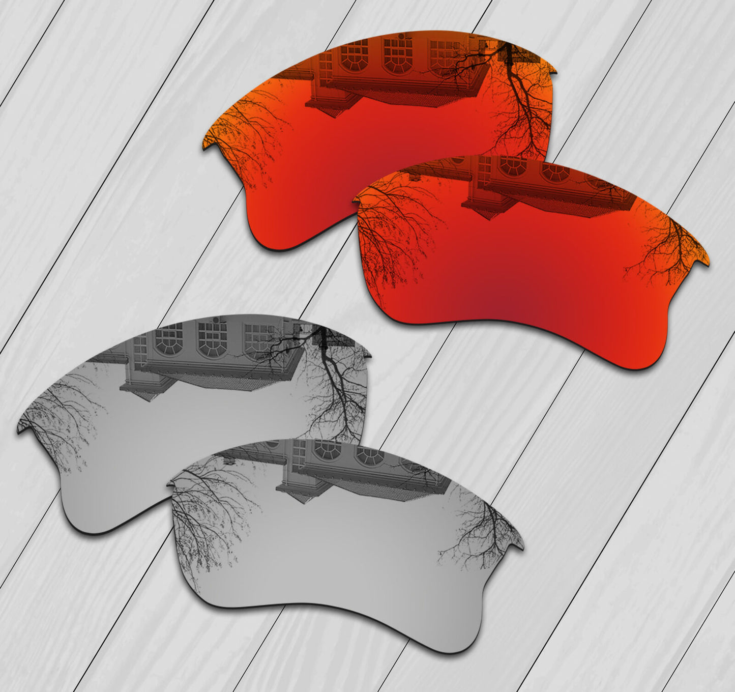 POLARIZED Replacement Lenses For-Oakley Half Jacket 2.0 XL Anti-Scratch Options