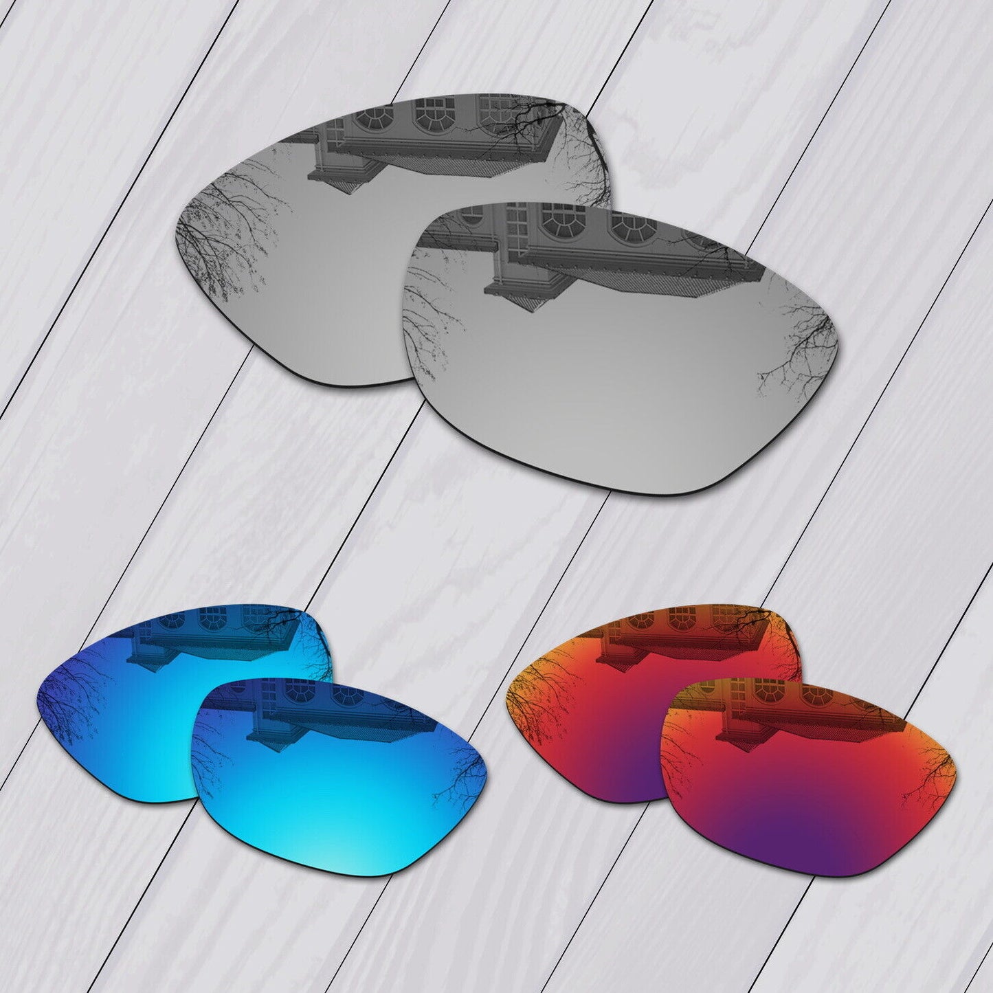 POLARIZED Replacement Lenses For-Oakley Jupiter Sunglasses Anti-Scratch