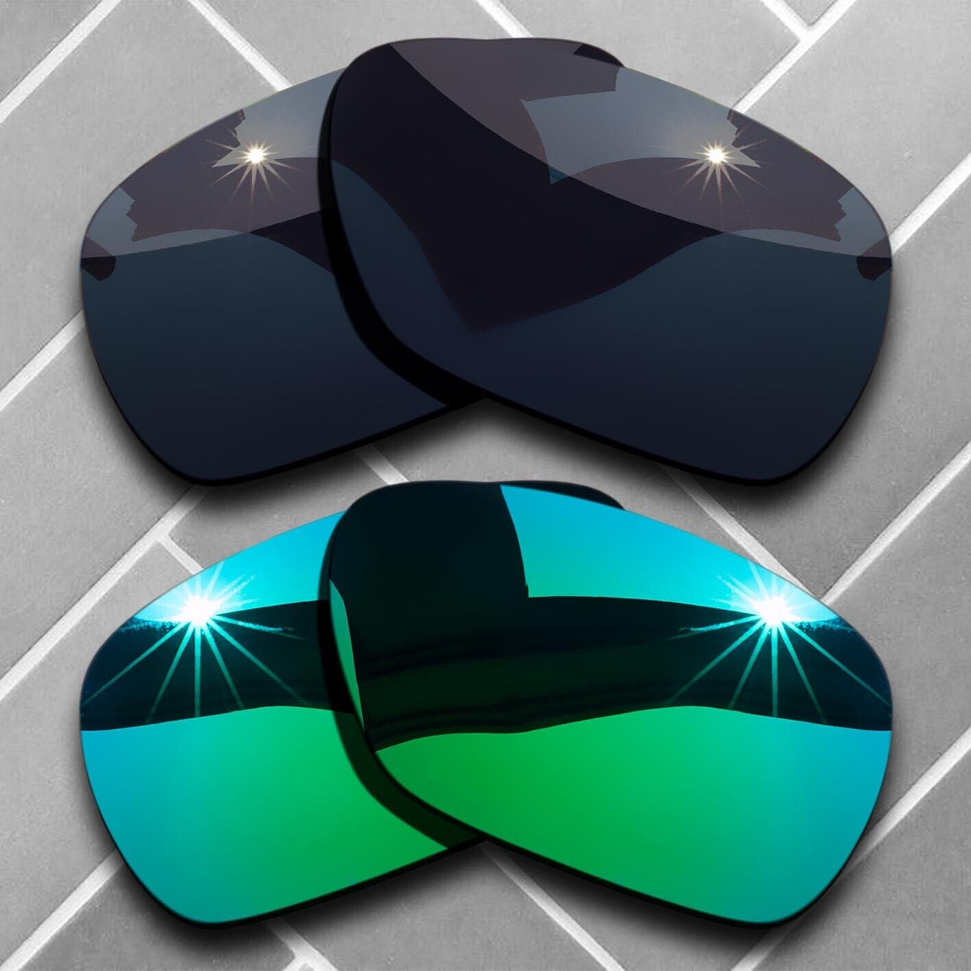 Polarized Anti-Scratch Replacement Lenses for-Costa Del Mar Tuna Alley Choices