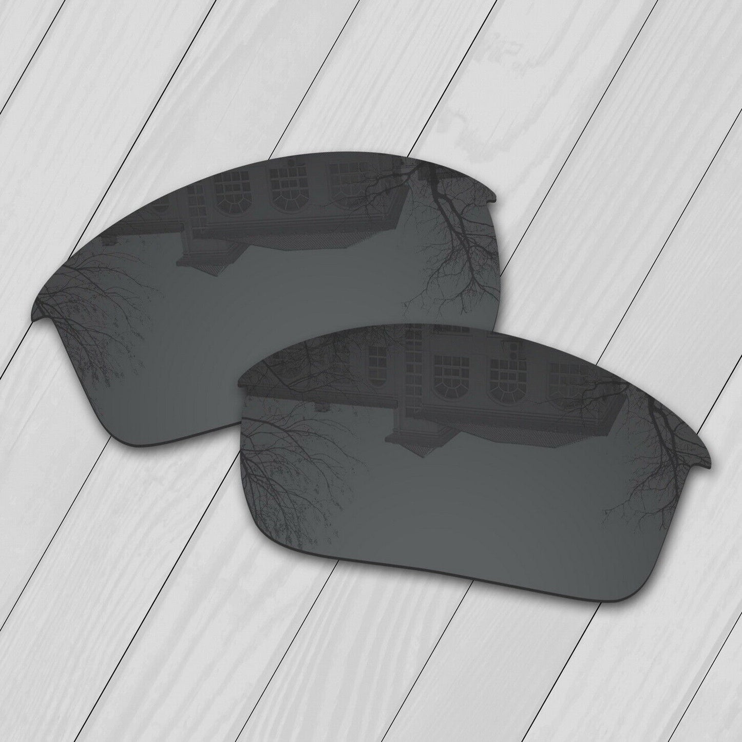 POLARIZED Replacement Lenses For-Oakley Flak Jacket Sunglass Anti-Scratch