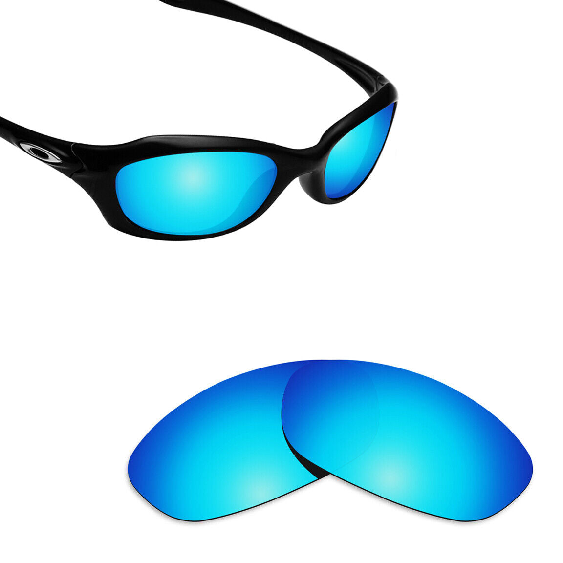 Hawkry Polarized Replacement Lenses for-Oakley XS Fives Sunglass - Multiple