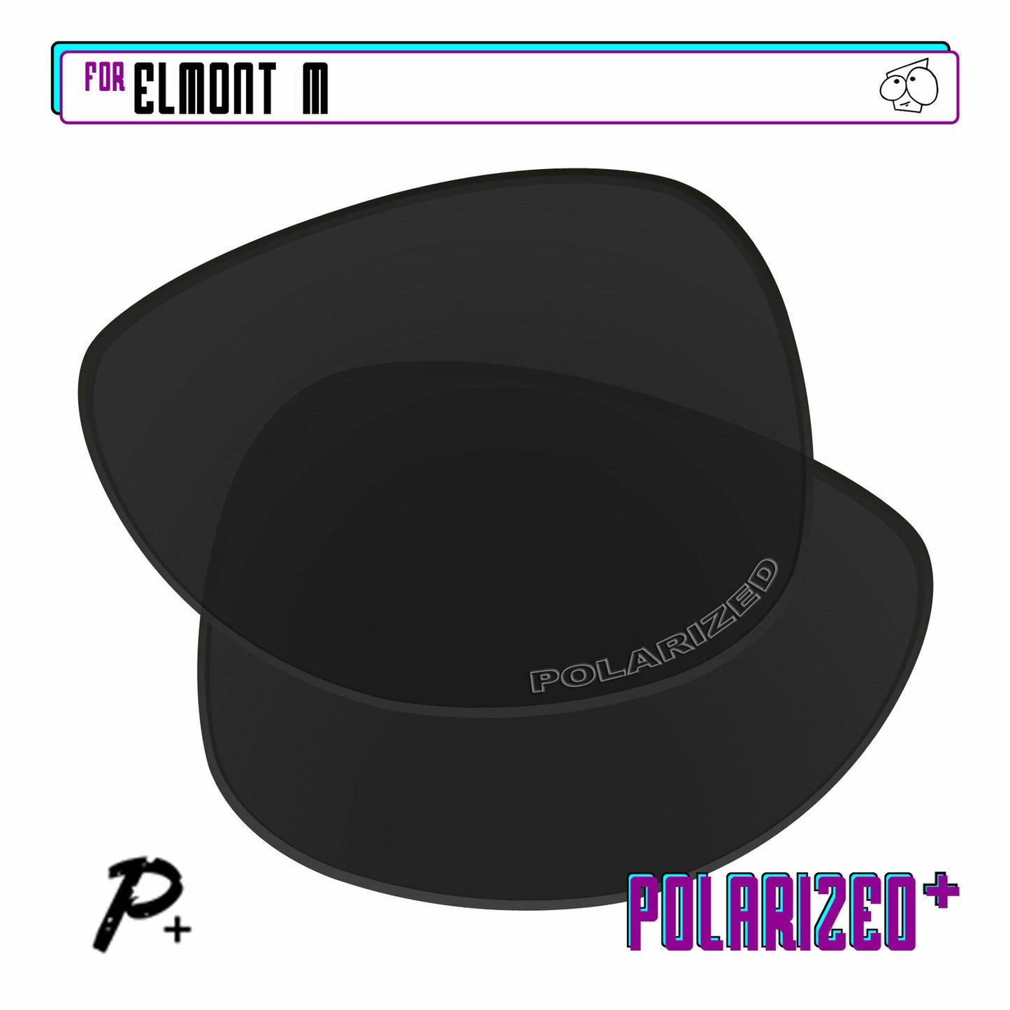 POLARIZED+ Replacement Lens For-Oakley Elmont M Sunglass Anti-Scratch
