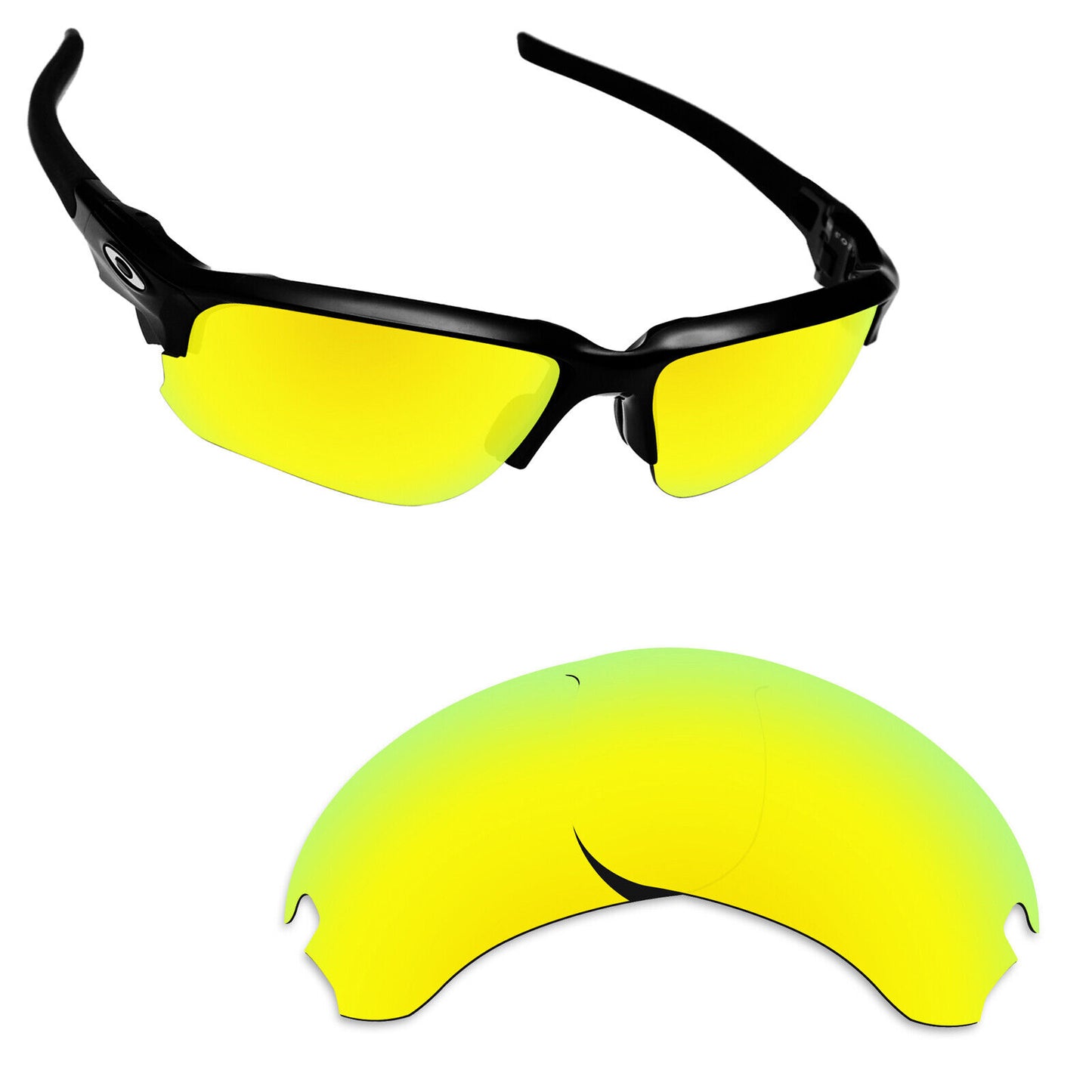 Hawkry Polarized Replacement Lens for-Oakley Si Speed Jacket OO9228 - Multiple