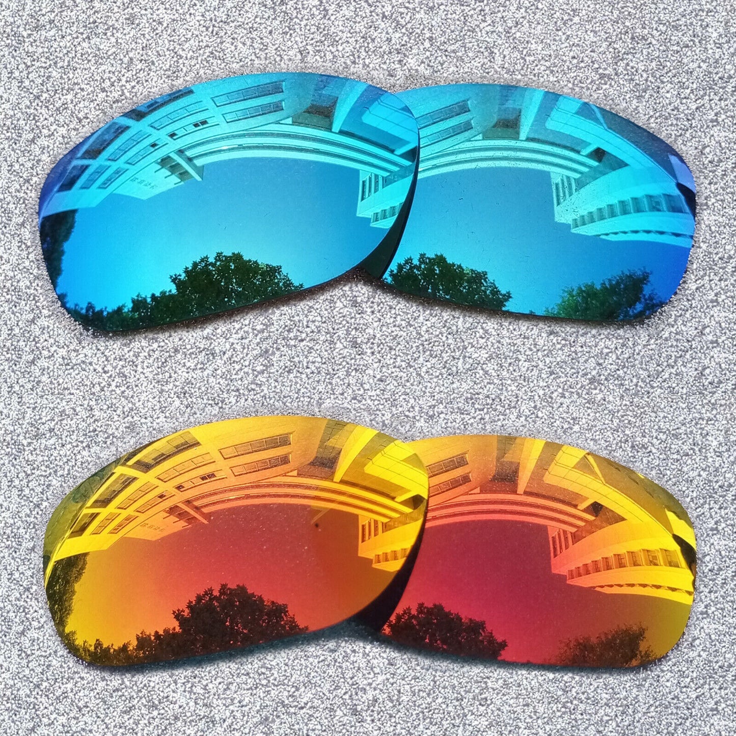 ExpressReplacement Polarized Lenses For-Oakley Pit Bull Sunglasses OO9127