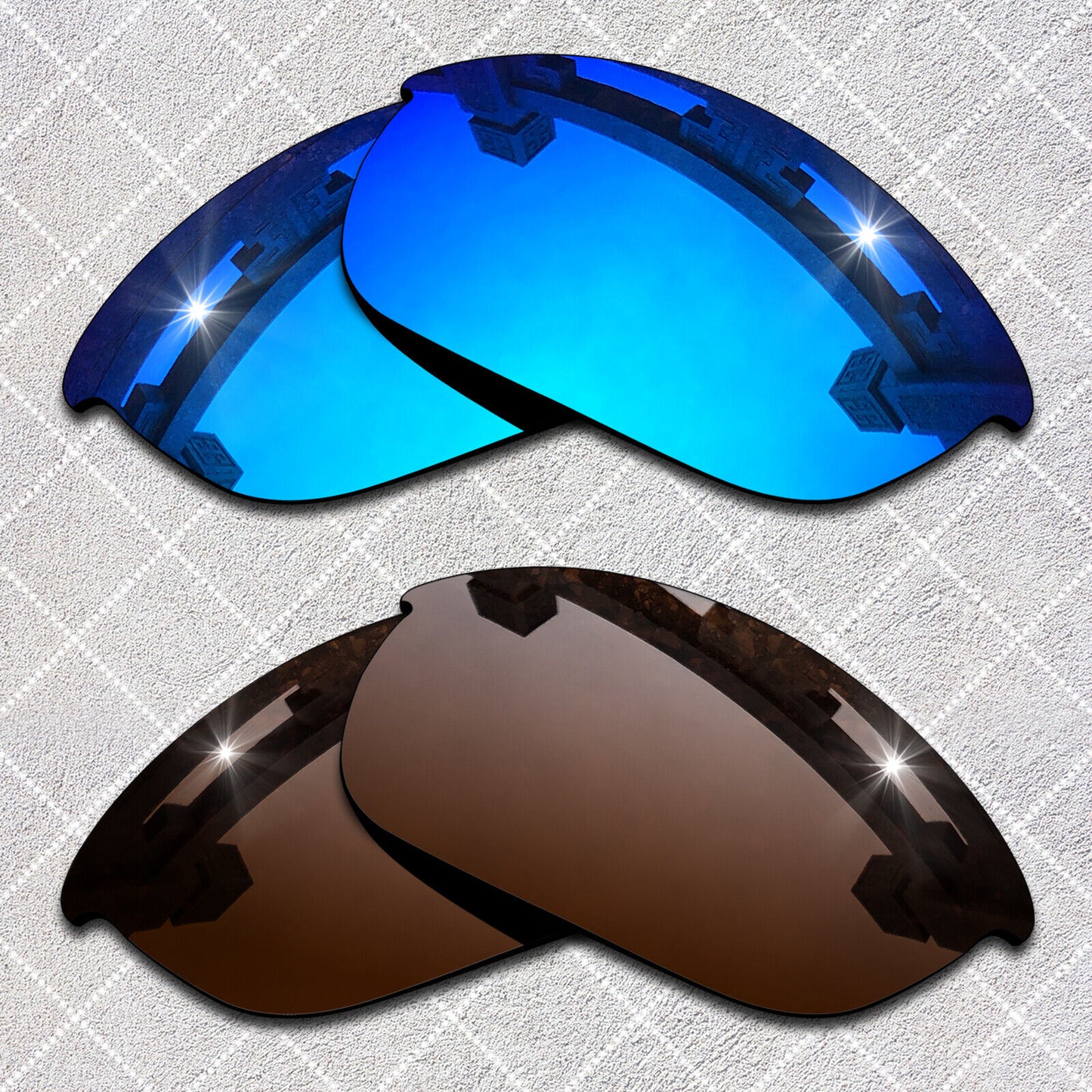 HeyRay Replacement Lenses for Half Jacket Sunglasses Polarized - Options