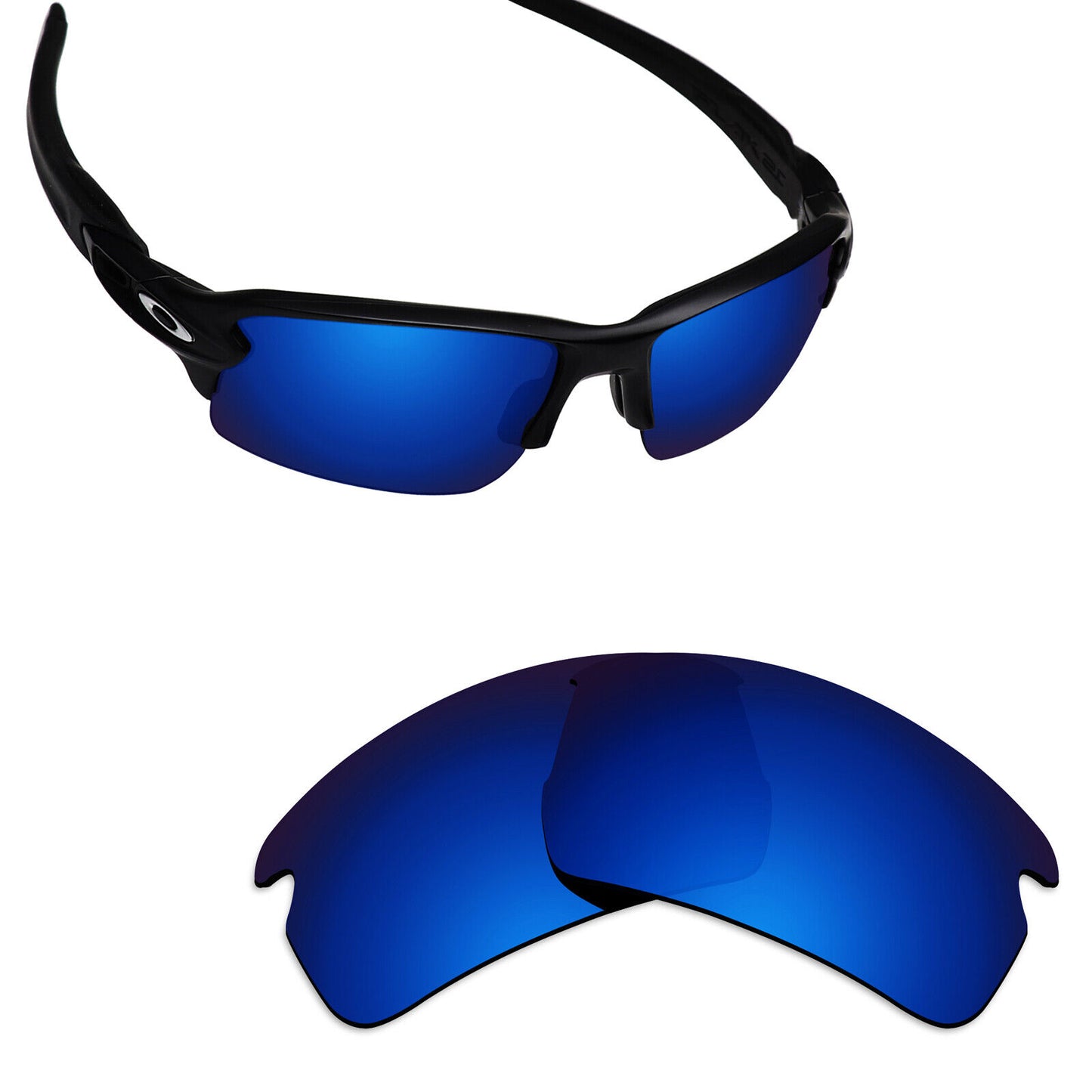Hawkry Polarized Replacement Lenses for-Oakley Flak 2.0 Asian Fit OO9271-Options