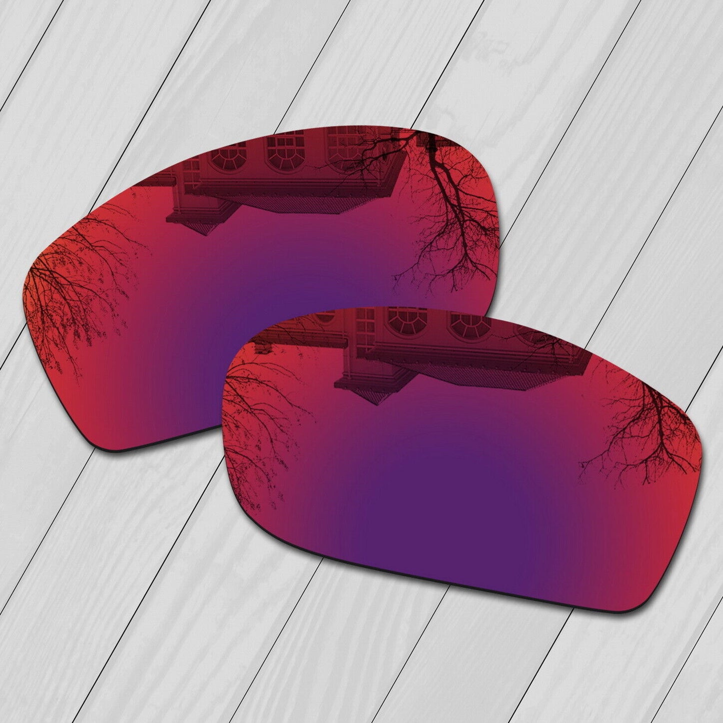 POLARIZED Replacement Lenses For-Oakley Monster Pup Sunglasses Anti-Scratch