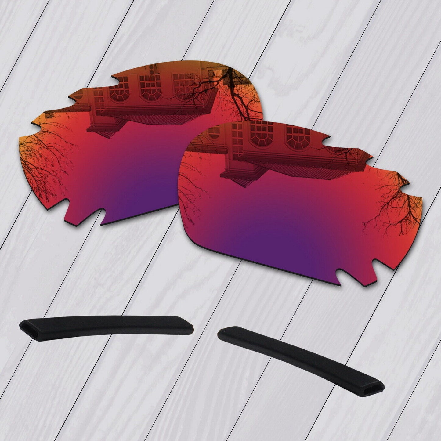 POLARIZED Replacement Lens & Kit For-Oakley Racing Jacket Vented Anti-Scratch