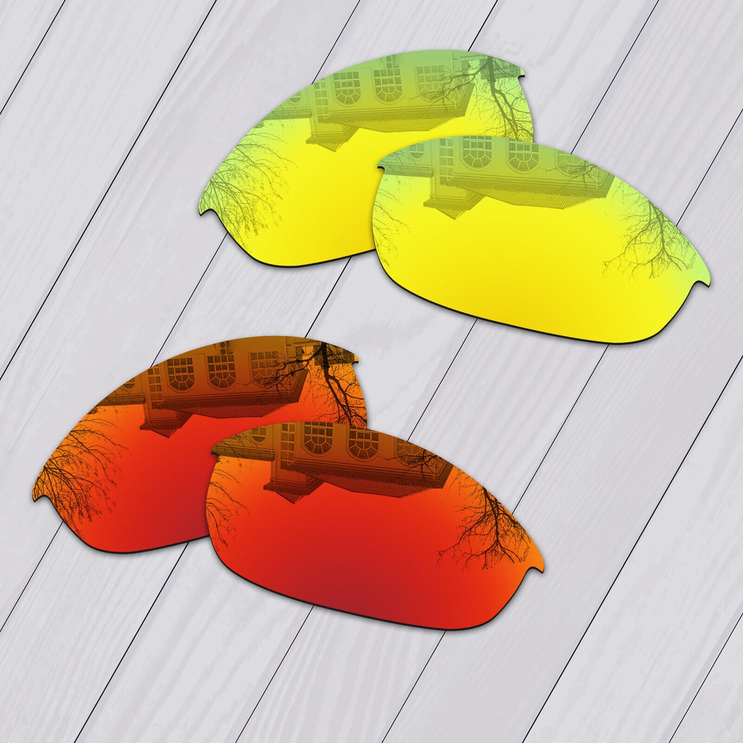 POLARIZED Replacement Lenses For-Oakley Half Jacket Anti-Scratch Options