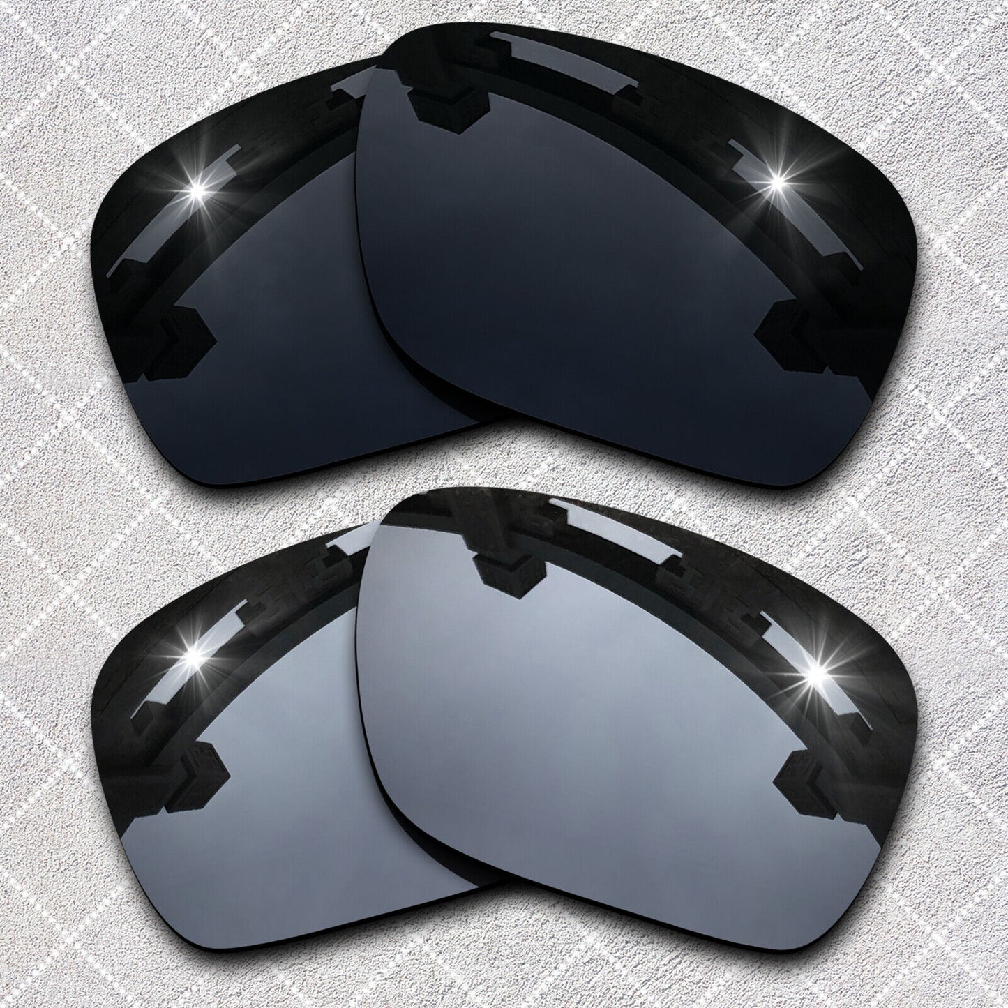 HeyRay Replacement Lenses for Sliver XL OO9341 Sunglasses Polarized -Opt