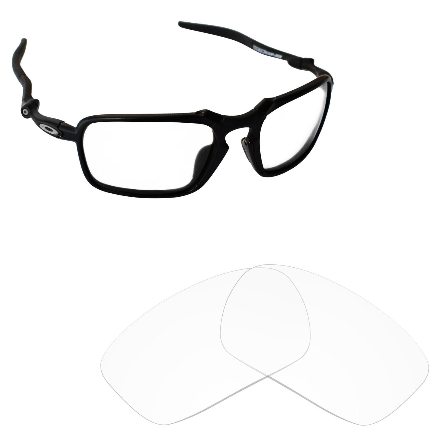 Hawkry Polarized Replacement Lenses for-Oakley Badman OO6020 Sunglass - Multiple