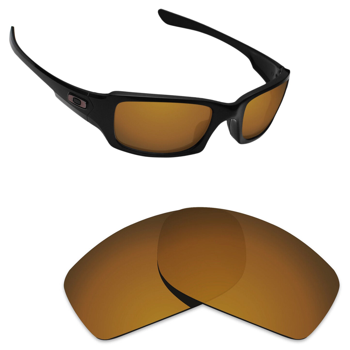 Hawkry Polarized Replacement Lenses for-Oakley Fives Squared Sunglass - Options