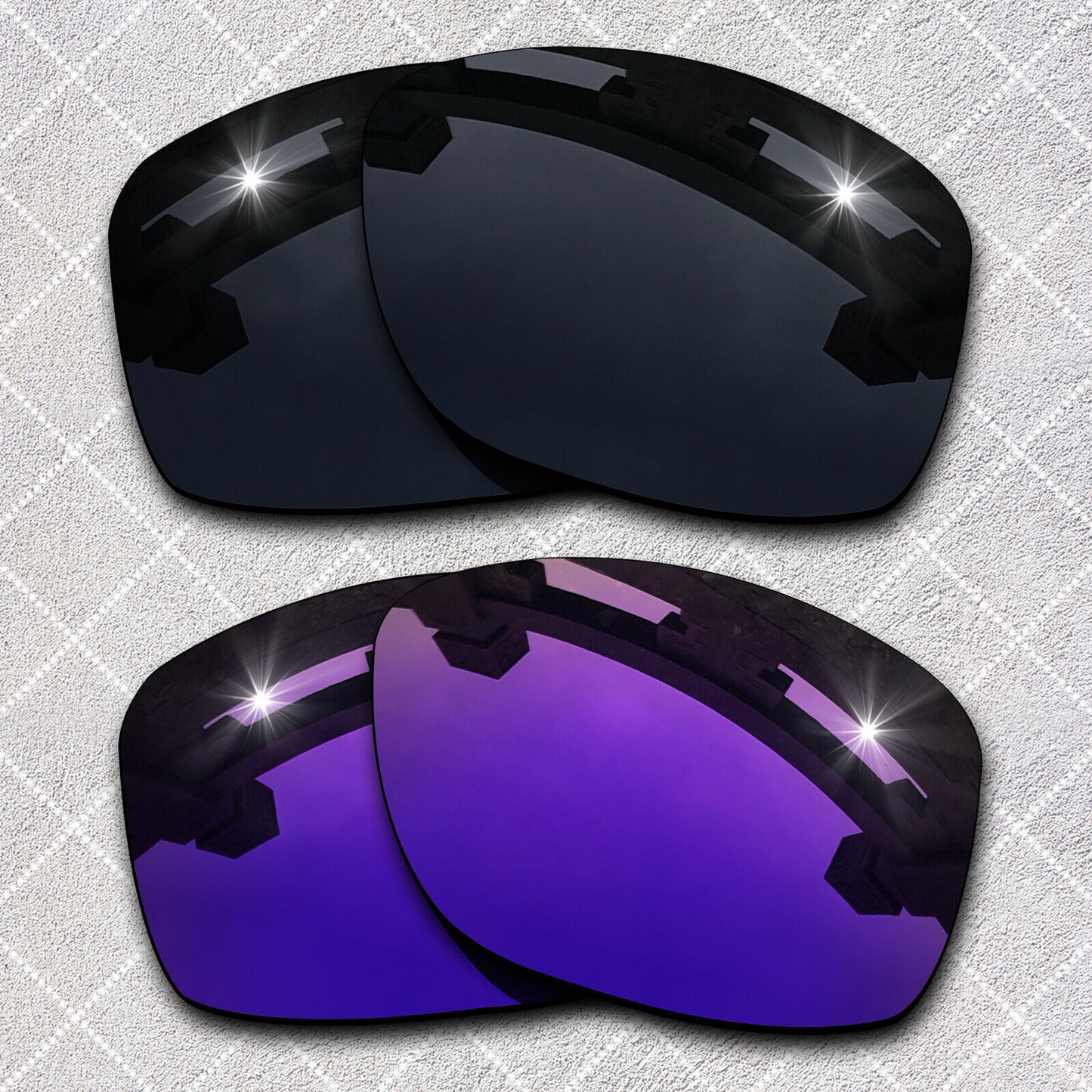 HeyRay Replacement Lenses for Pit Bull Asian Fit OO9161 Sunglasses Polarized-Opt