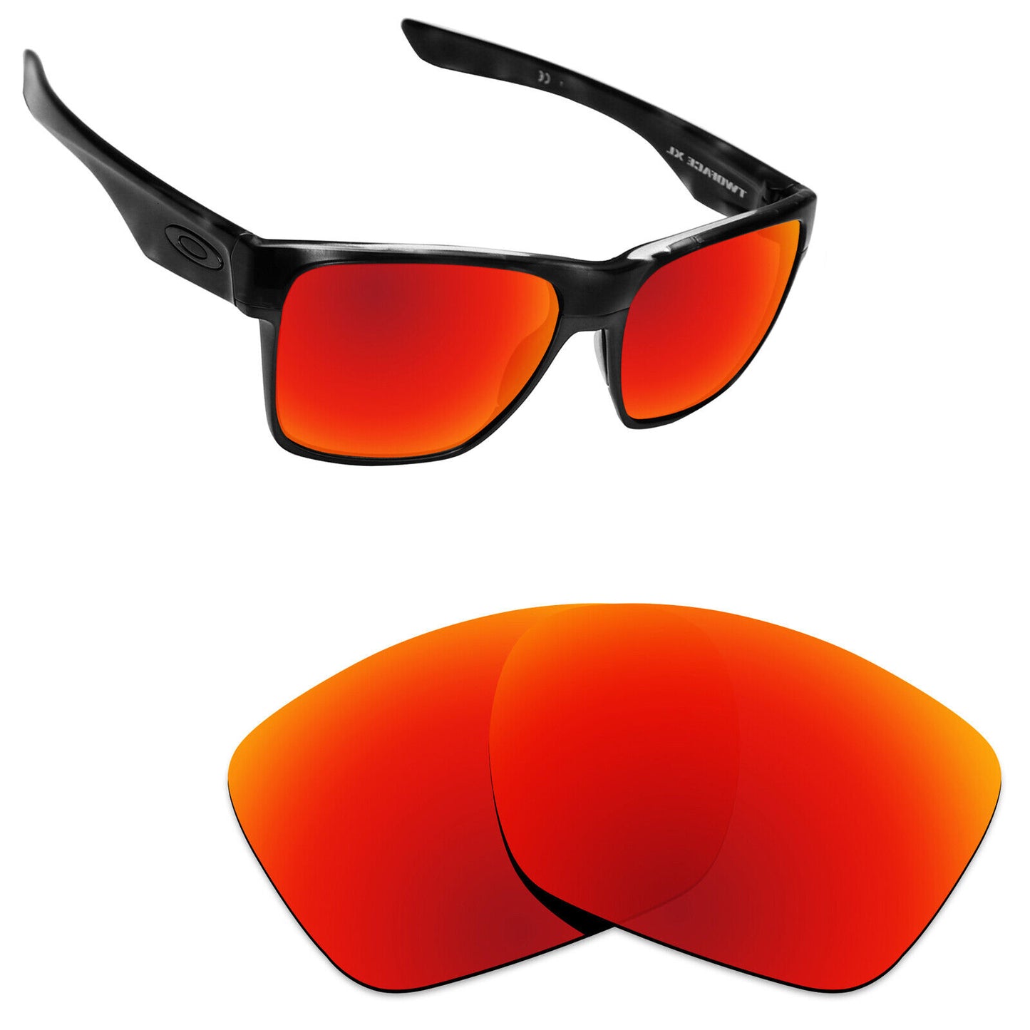 Hawkry Polarized Replacement Lenses for-Oakley Twoface XL OO9350 - Multiple