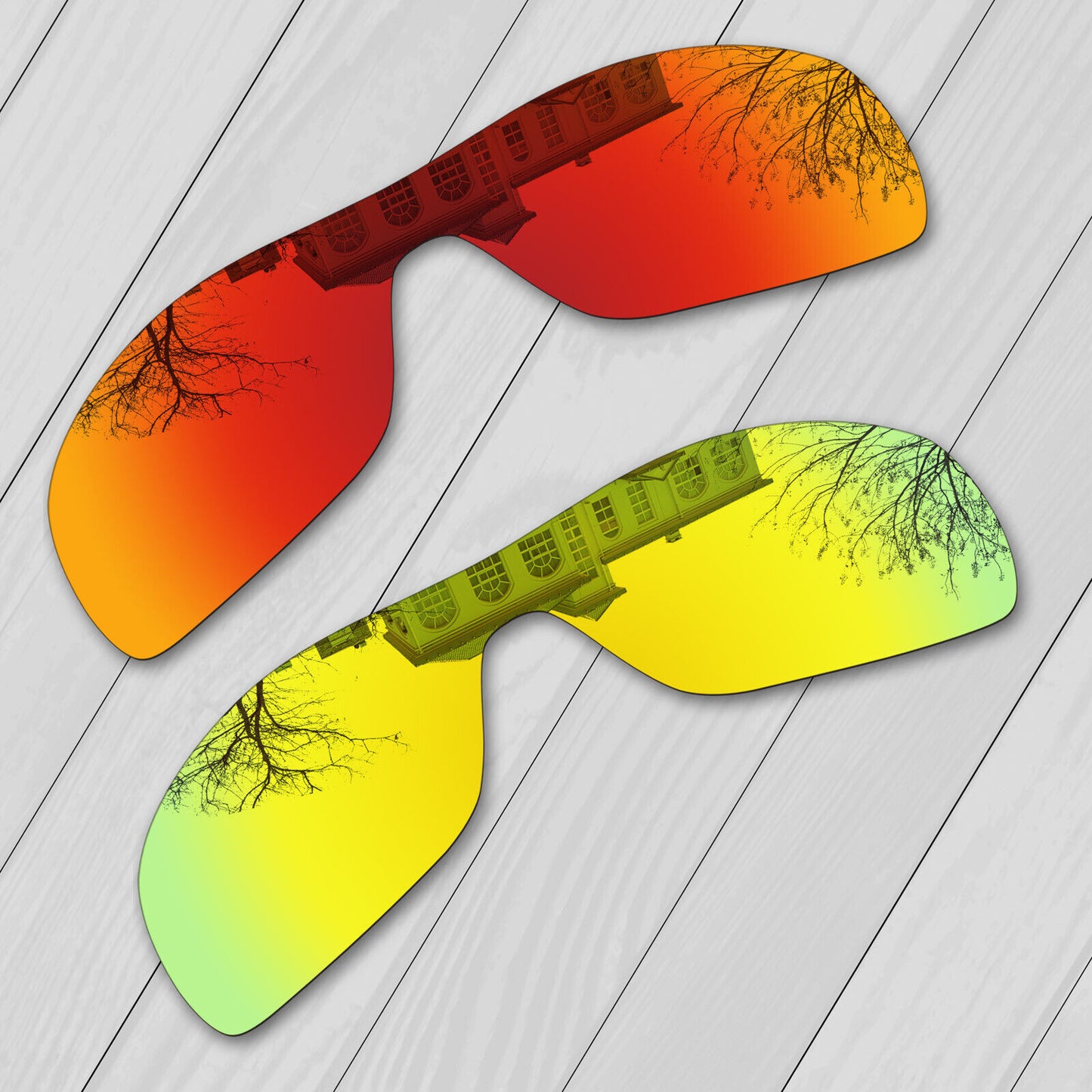 POLARIZED Replacement Lenses For-Oakley Oil Rig Sunglasses Anti-Scratch