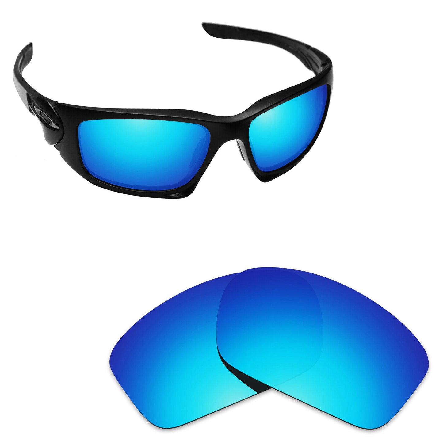 Hawkry Polarized Replacement Lenses for-Oakley Scalpel OO9095 Sunglass - Options