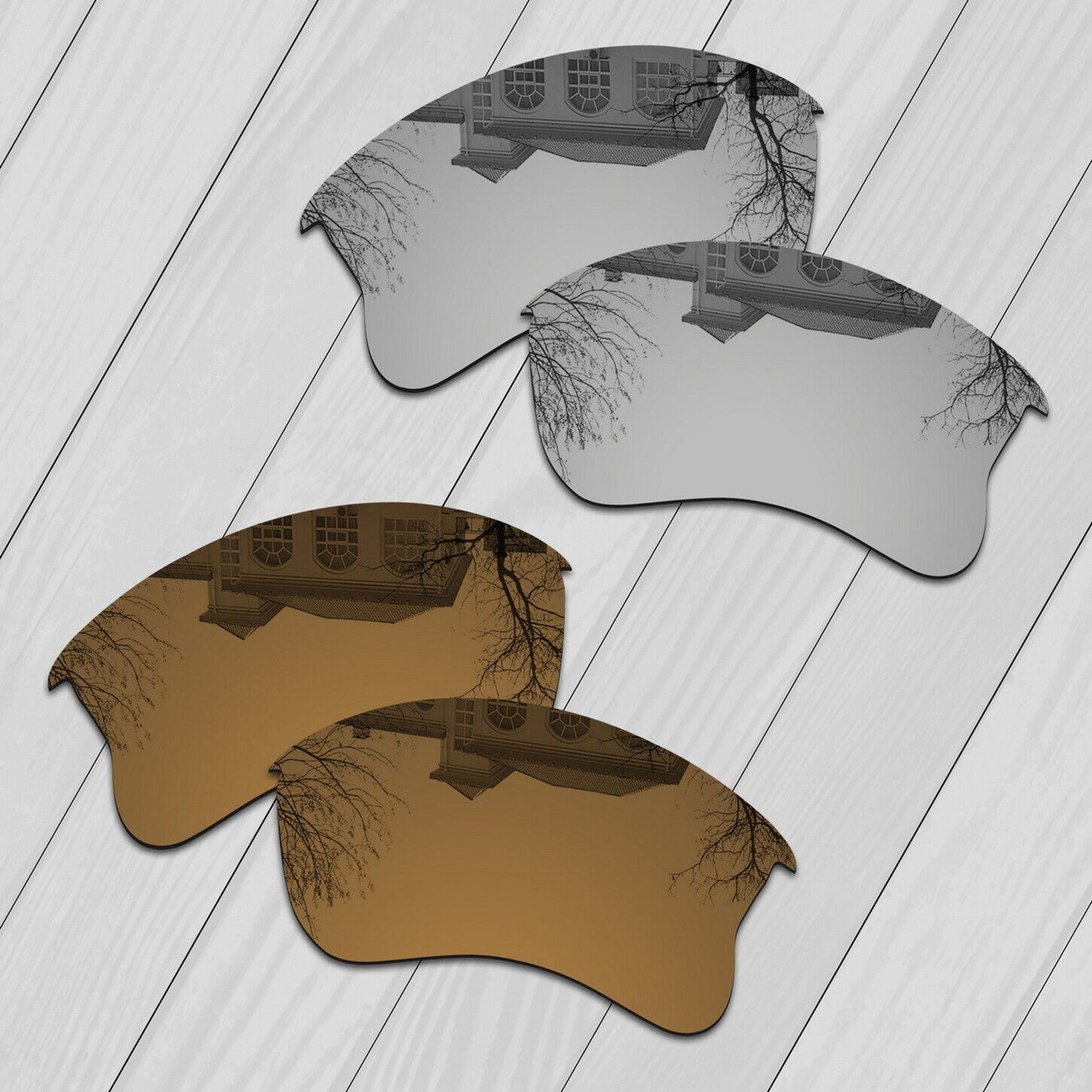 POLARIZED Replacement Lenses For-Oakley Half Jacket XLJ Anti-Scratch Options