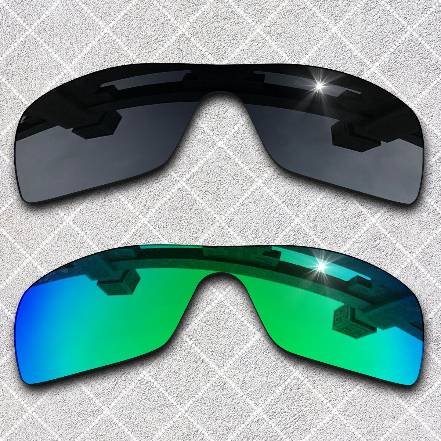 HeyRay Replacement Lenses for Oil Rig Sunglasses Polarized -Opt