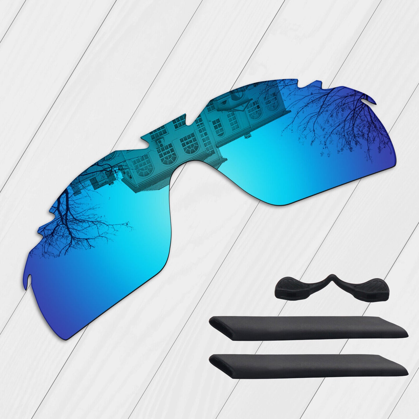 POLARIZED Replacement Lens&Kit For-Oakley Radarlock XL Vented OO9196 Options