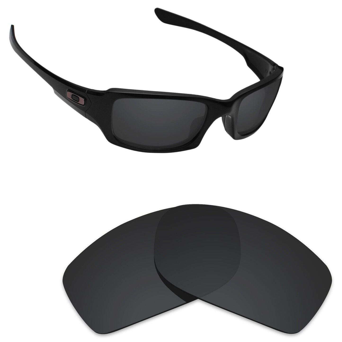 Hawkry Polarized Replacement Lenses for-Oakley Fives Squared Sunglass - Options