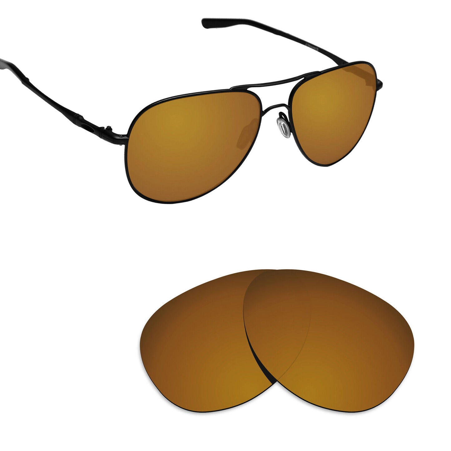 Hawkry Polarized Replacement Lenses for-Oakley Elmont L Sunglass - Multiple