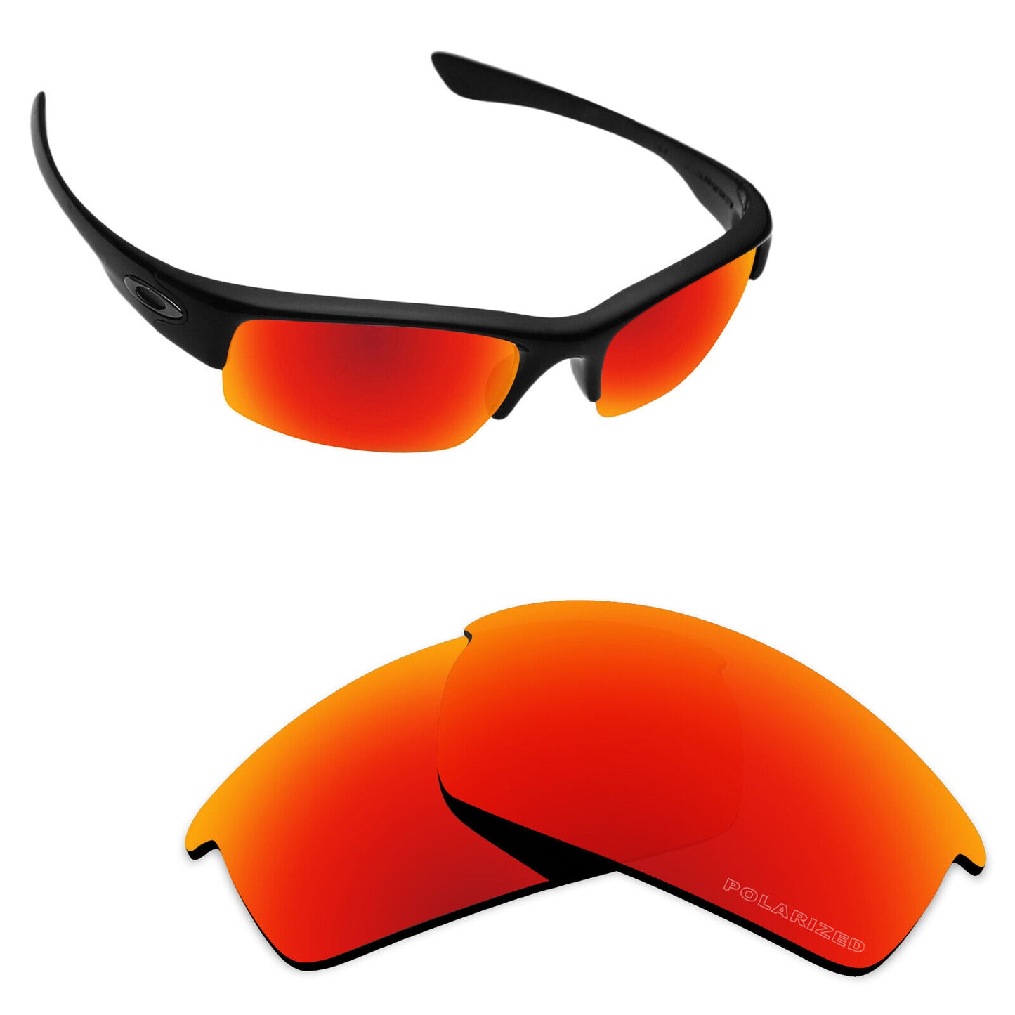 Hawkry Polarized Replacement Lenses for-Oakley Bottlecap Sunglass - Options