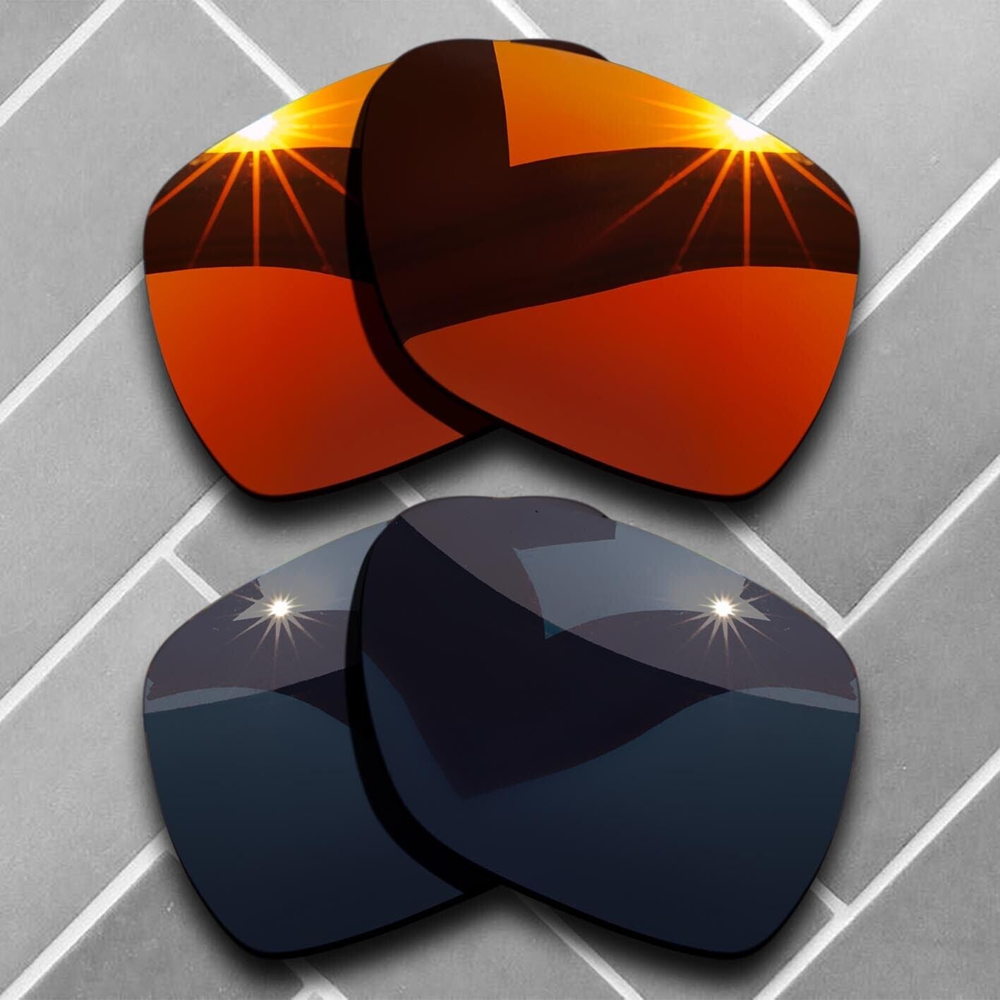 Polarized Anti-Scratch Replacement Lenses for-Spy Optic Cyrus Frame Choices US