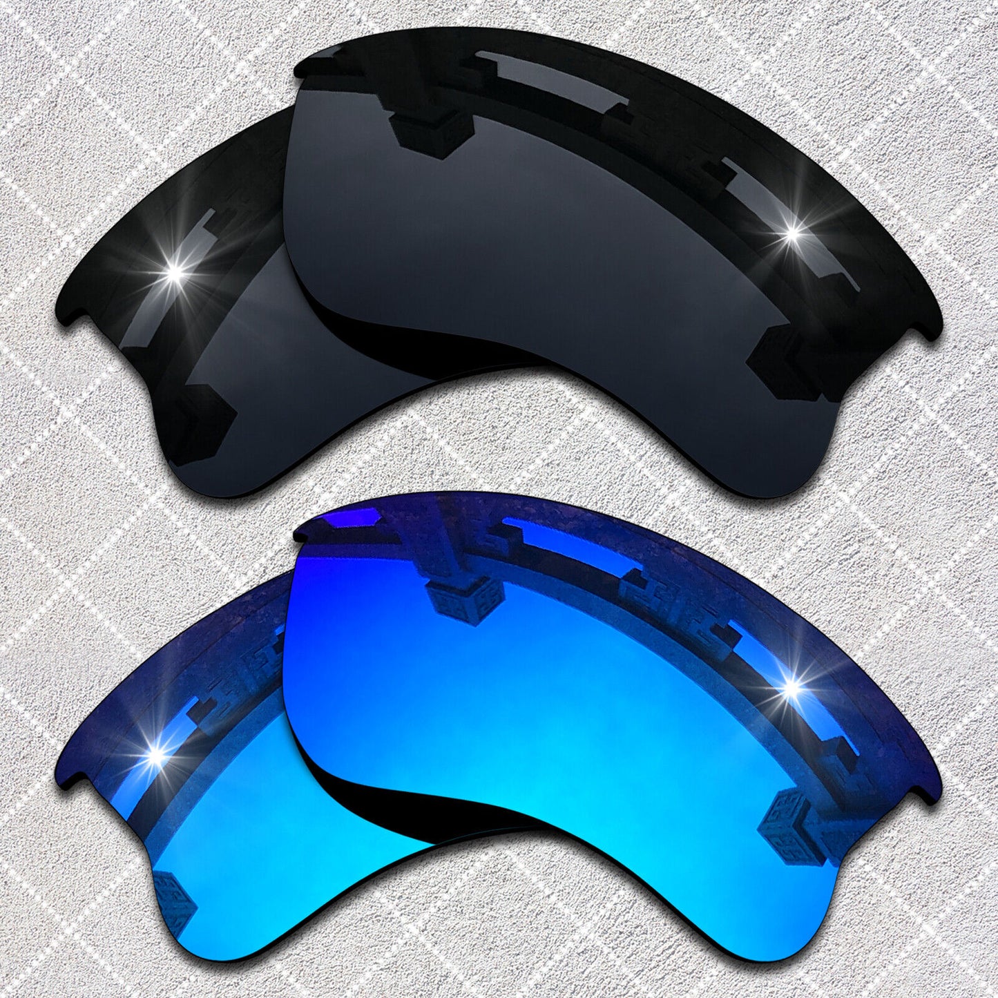 HeyRay Replacement Lenses for Flak Jacket XLJ Sunglasses Polarized - Options
