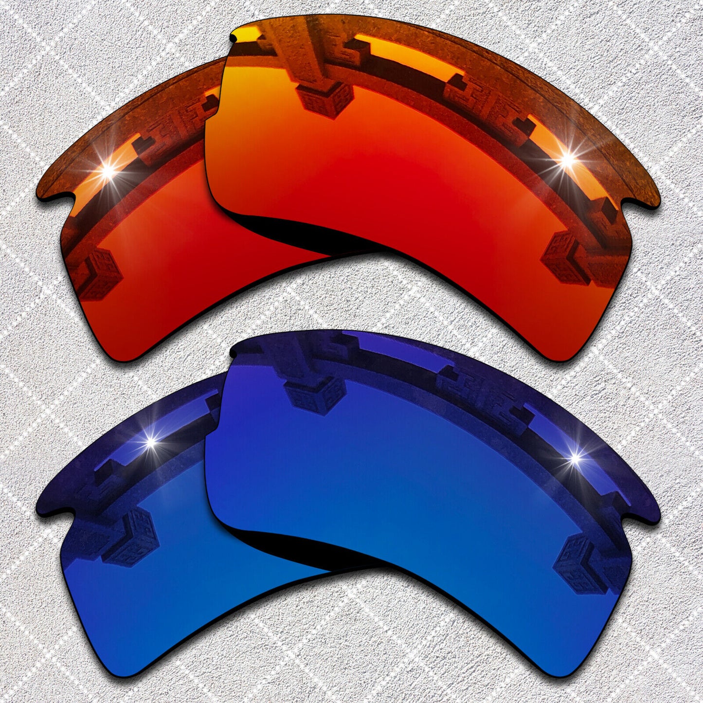 HeyRay Replacement Lenses for Flak 2.0 XL OO9188 Sunglasses Polarized - Options