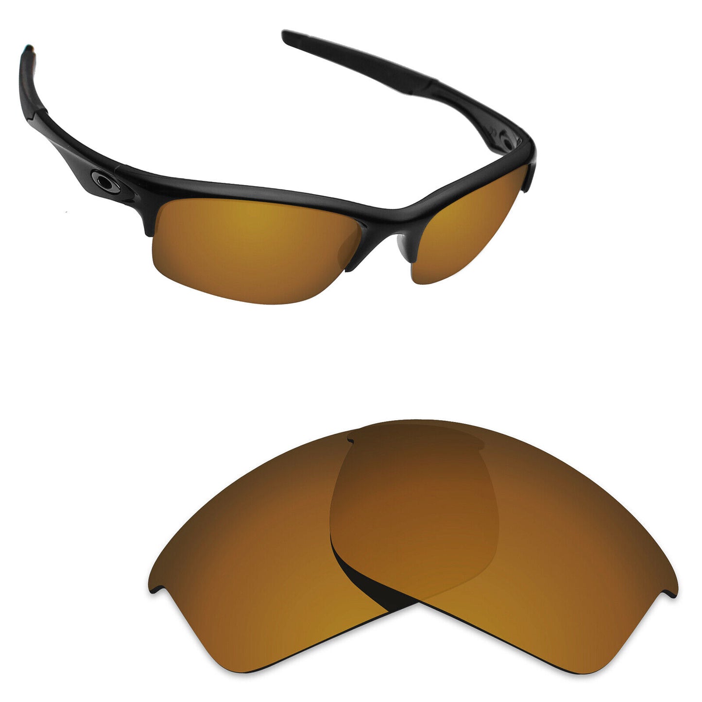 Hawkry Polarized Replacement Lenses for-Oakley Bottlecap Sunglass - Options