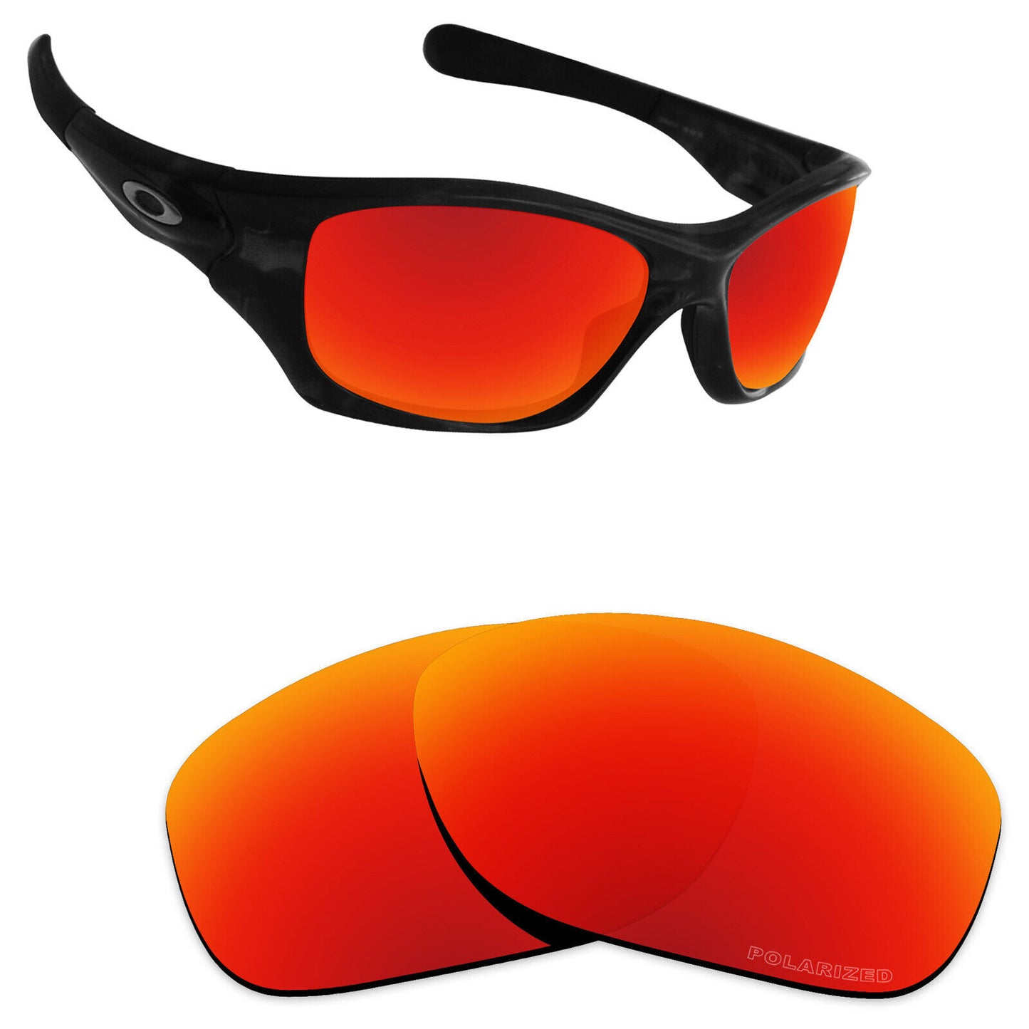 Hawkry Polarized Replacement Len for-Oakley Pit Bull Asian Fit Sunglass-Multiple