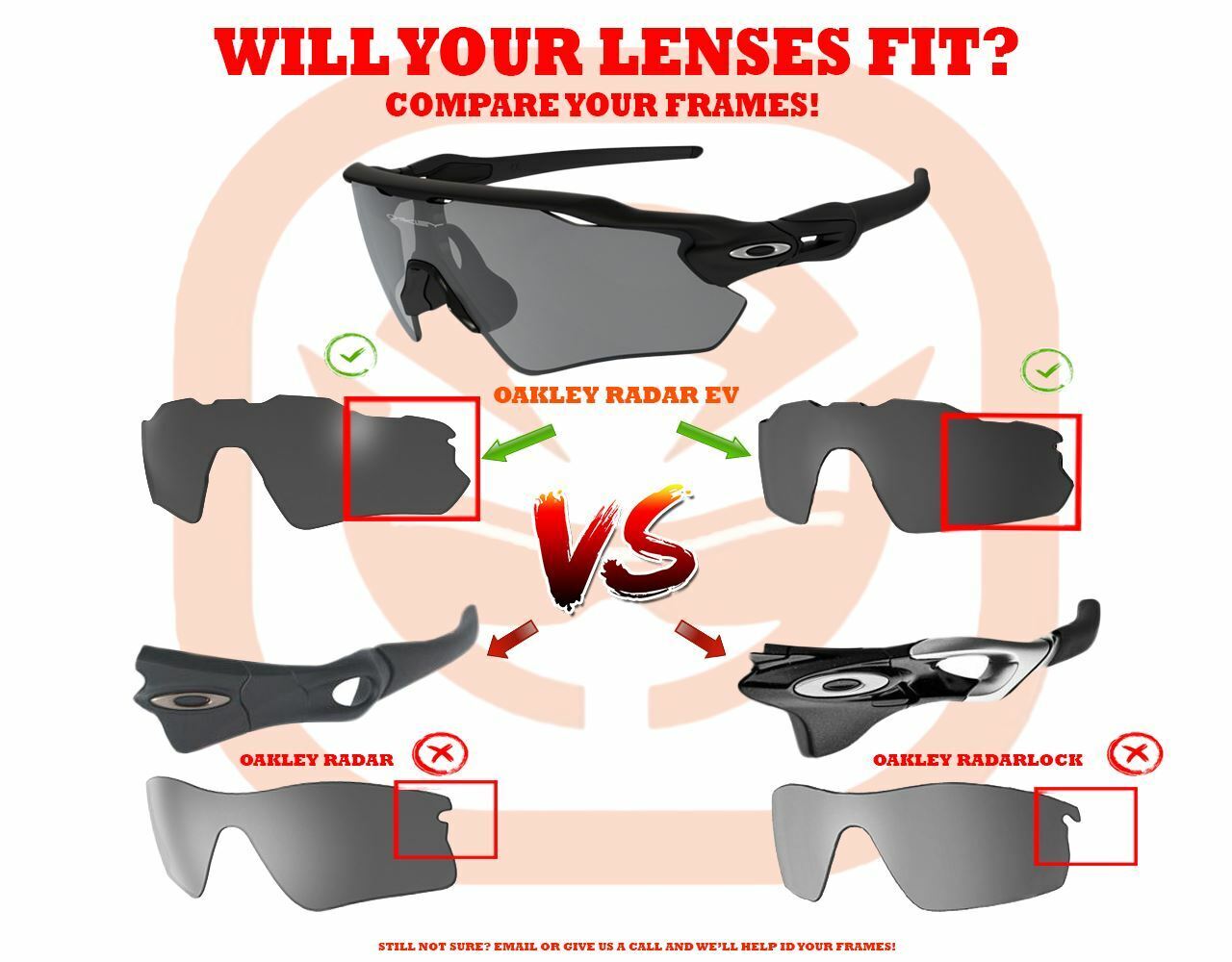 Replacement Rubber Kit for Oakley Radar EV Series Earsocks Nosepads Multi-Color