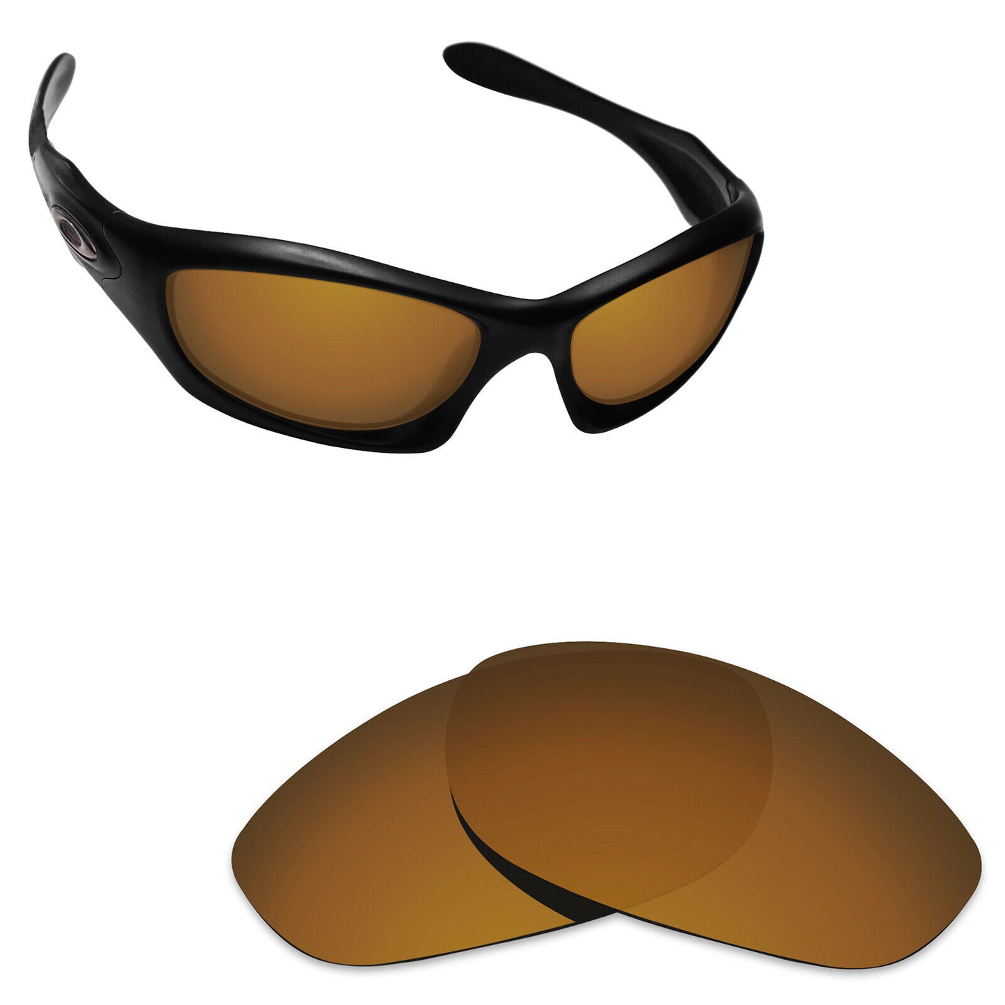 Hawkry Polarized Replacement Lenses for-Oakley Monster Dog Sunglass - Multiple