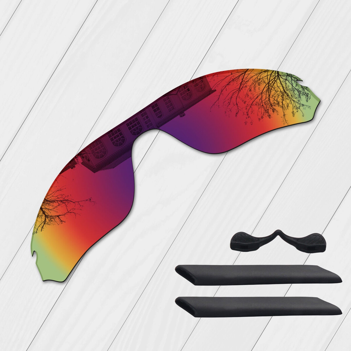 POLARIZED Replacement Lens & Kit For-Oakley RadarLock Edge OO9183 Anti-Scratch
