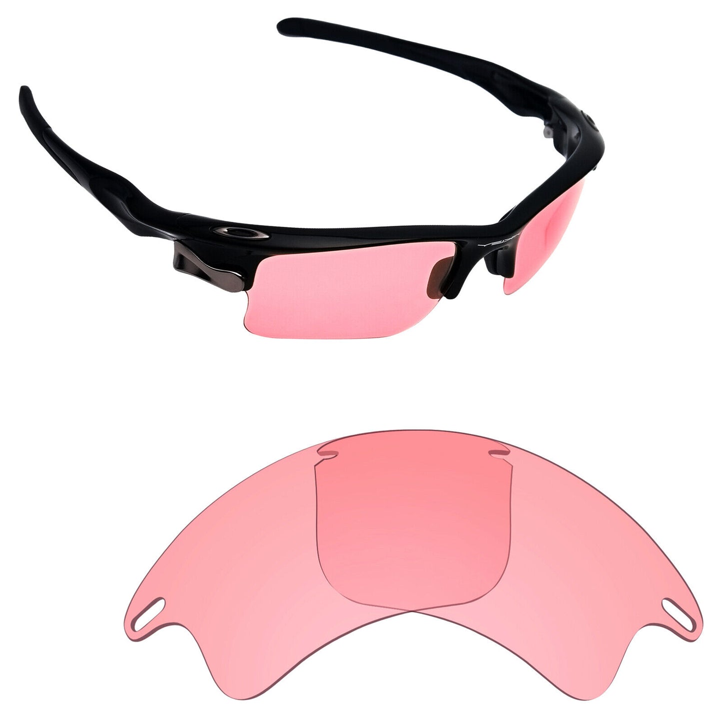 Hawkry Polarized Replacement Lens for-Oakley Fast Jacket XL OO9156 - Options