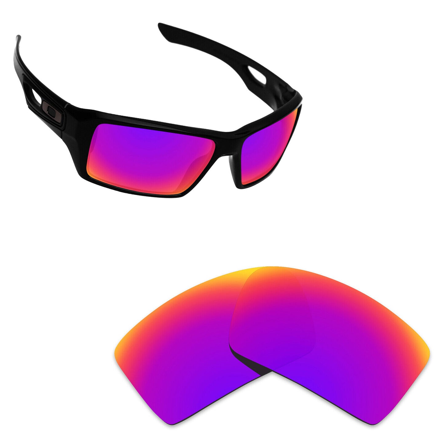 Hawkry Polarized Replacement Lenses for-Oakley Eyepatch 2 OO9136 - Options