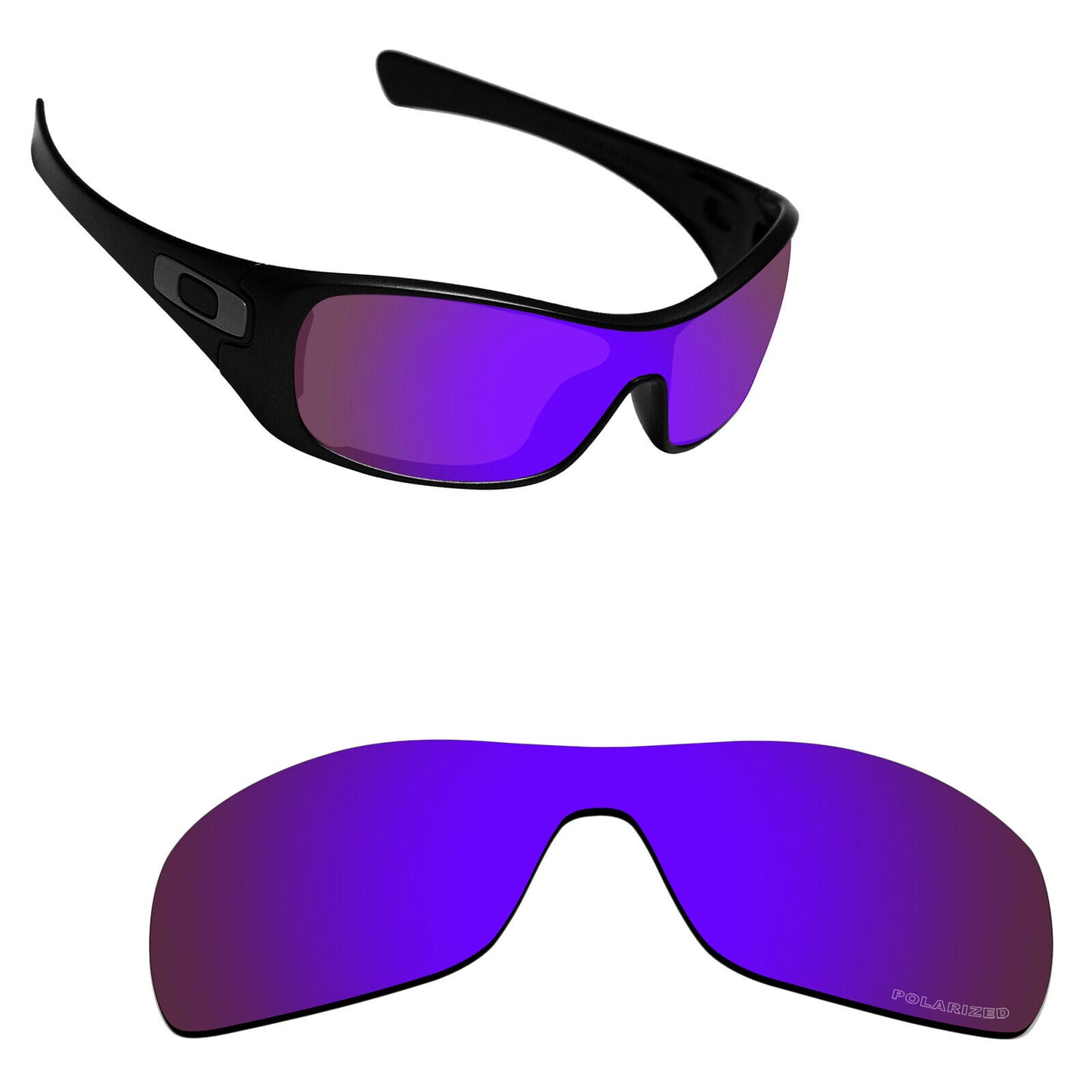 Hawkry Polarized Replacement Lenses for-Oakley Antix Sunglass - Options