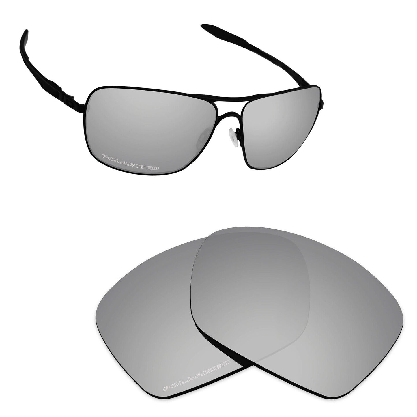 Hawkry Polarized Replacement Lens for-Oakley Plaintiff Squared OO4063 - Multiple