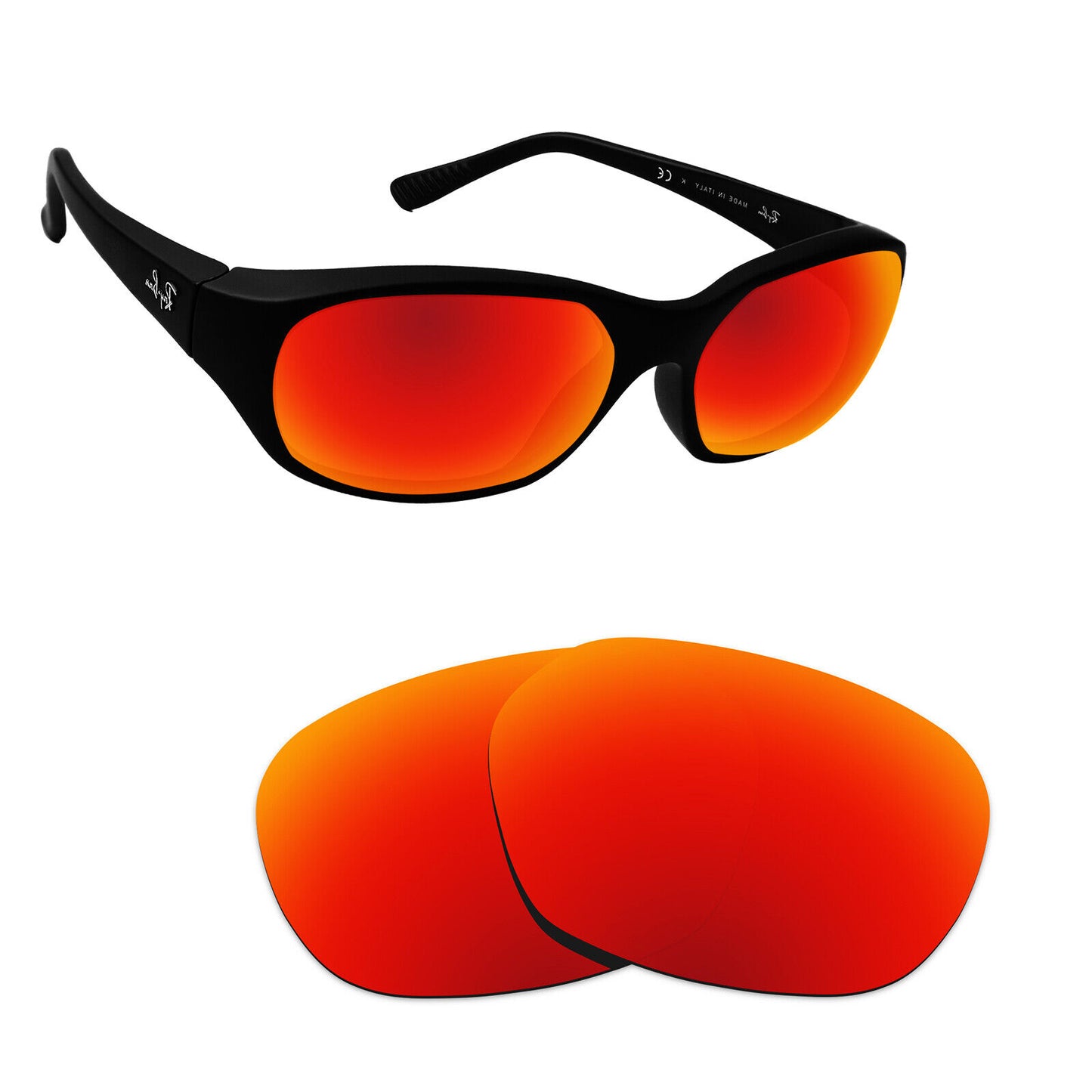 Hawkry Polarized Replacement Lenses for - RayBan-RB2016-59 Sunglass - Multiple