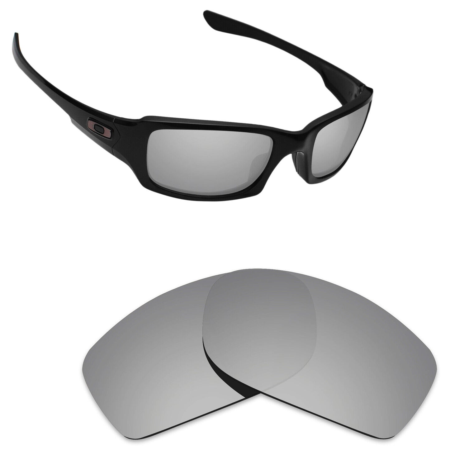 Hawkry Polarized Replacement Lenses for-Oakley Fives Squared Sunglass - Options