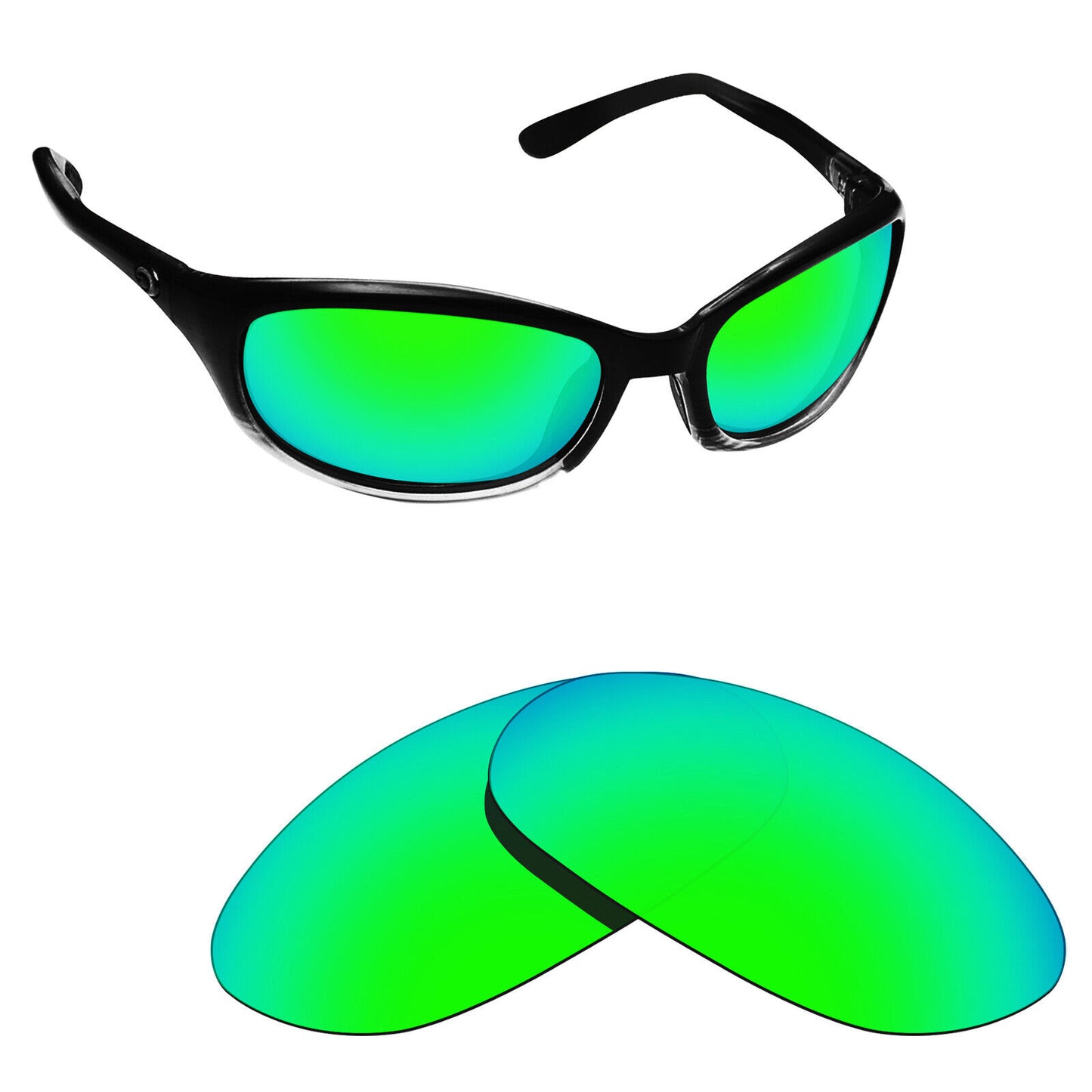 Hawkry Polarized Replacement Lenses for-Costa Harpoon Sunglass - Multiple
