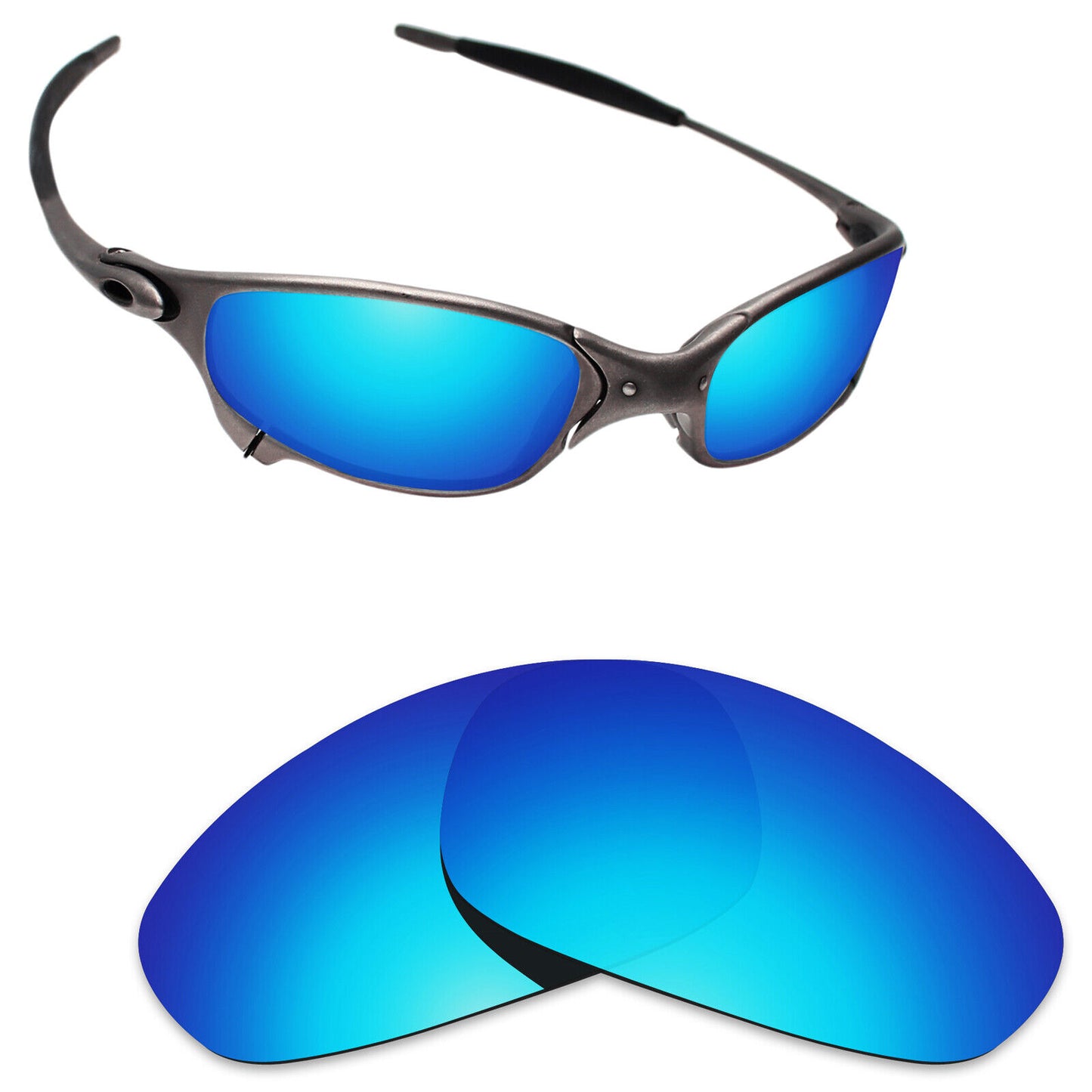 Hawkry Polarized Replacement Lenses for-Oakley Juliet Sunglass - Multiple