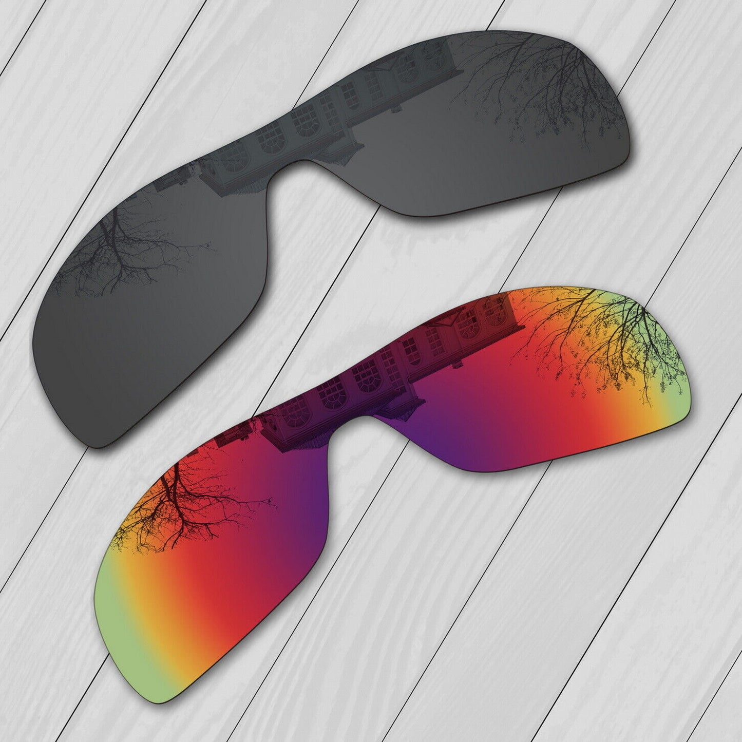 POLARIZED Replacement Lot Lens for-Oakley Antix Sunglasses Anti-Scratch