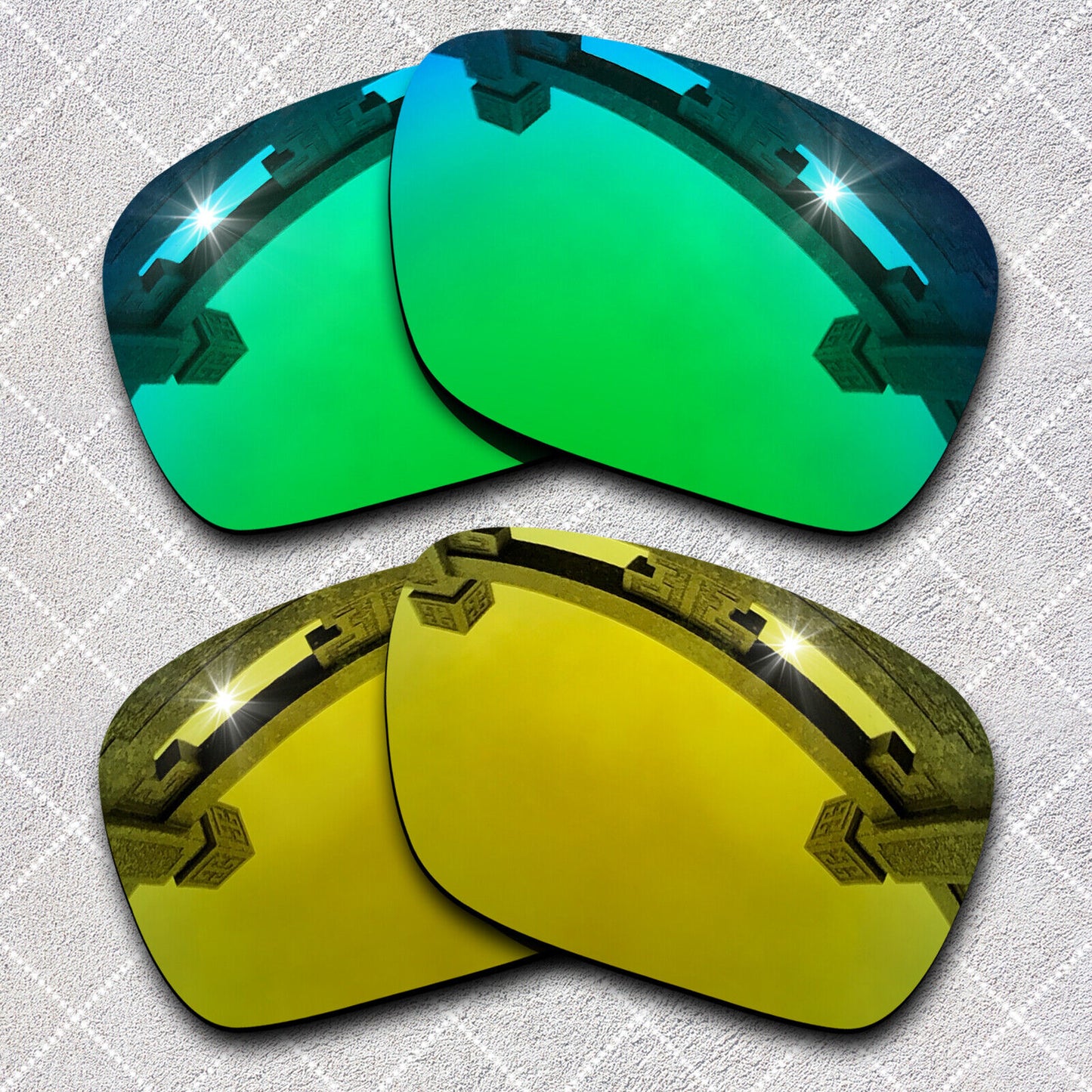 HeyRay Replacement Lenses for Sliver XL OO9341 Sunglasses Polarized -Opt