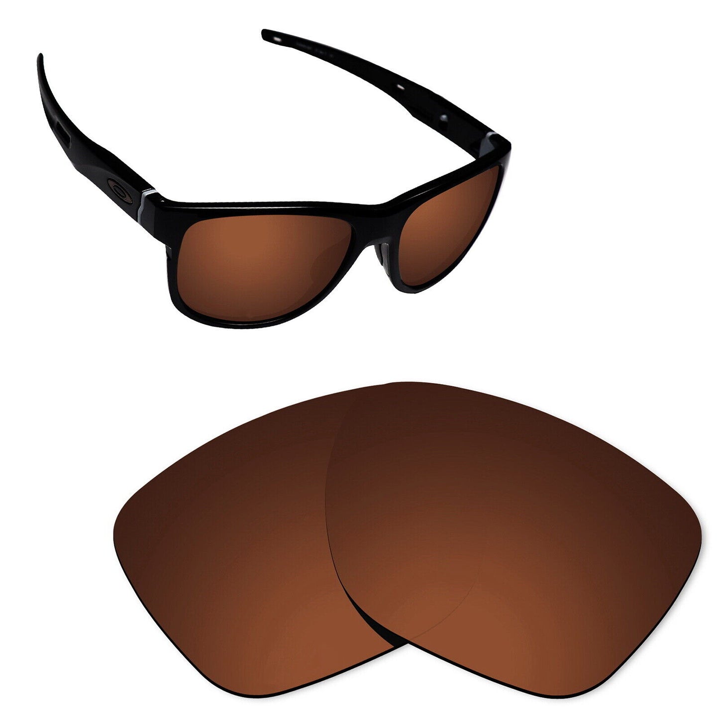 Hawkry Polarized Replacement Lens for-Oakley Crossrange XL Sunglass